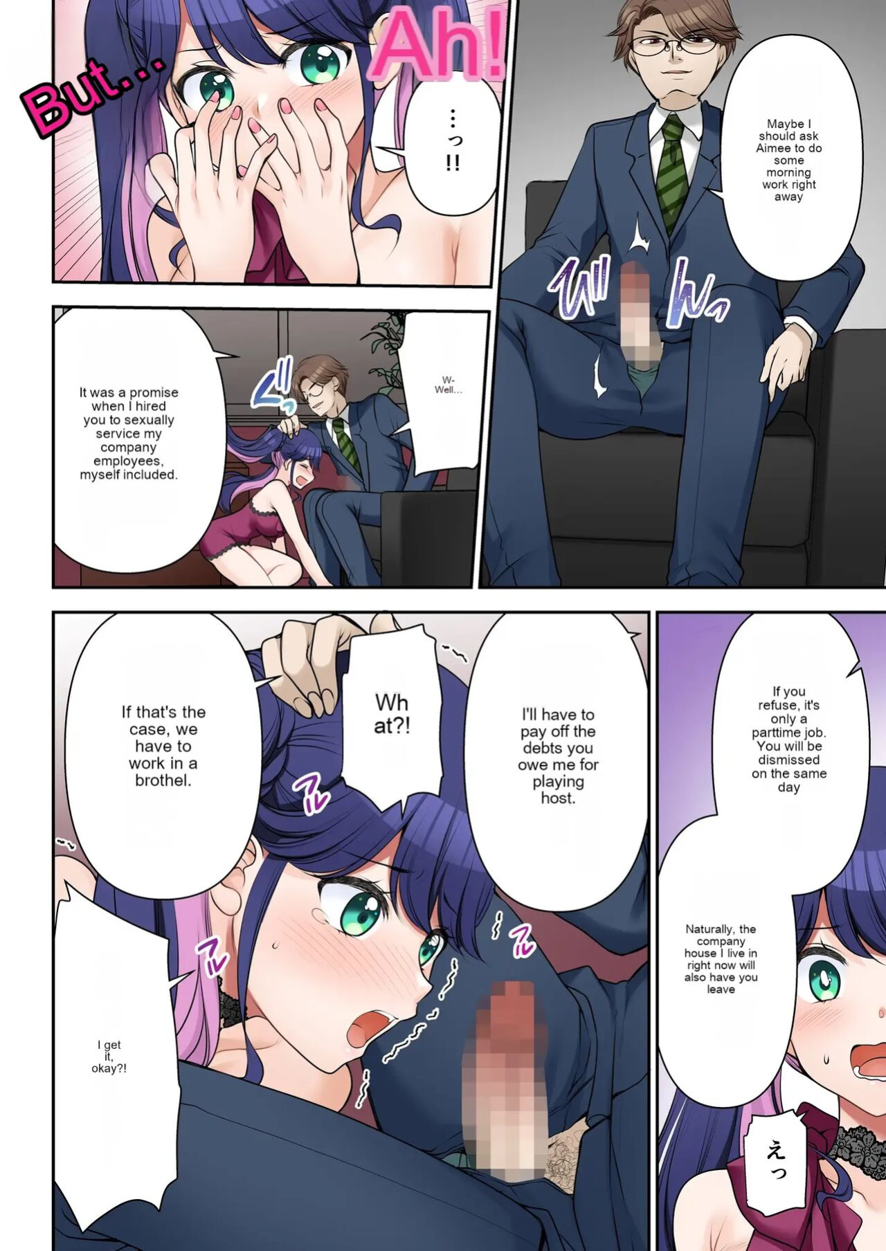[TSF no F (hanatsumi)] Life-changing contract president♂→sex secretary♀