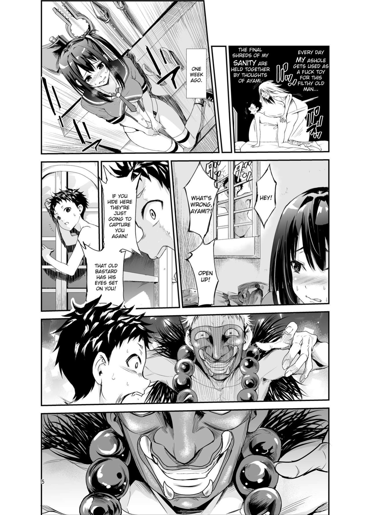 [Raid Socks (Tricky)] Tsuyagari Mura 6 ~Kareshi o Mamoru Tame Hikyou no Mura de Kyousei Gohoushi & NTR Sex~ [Ruru Scanlations]