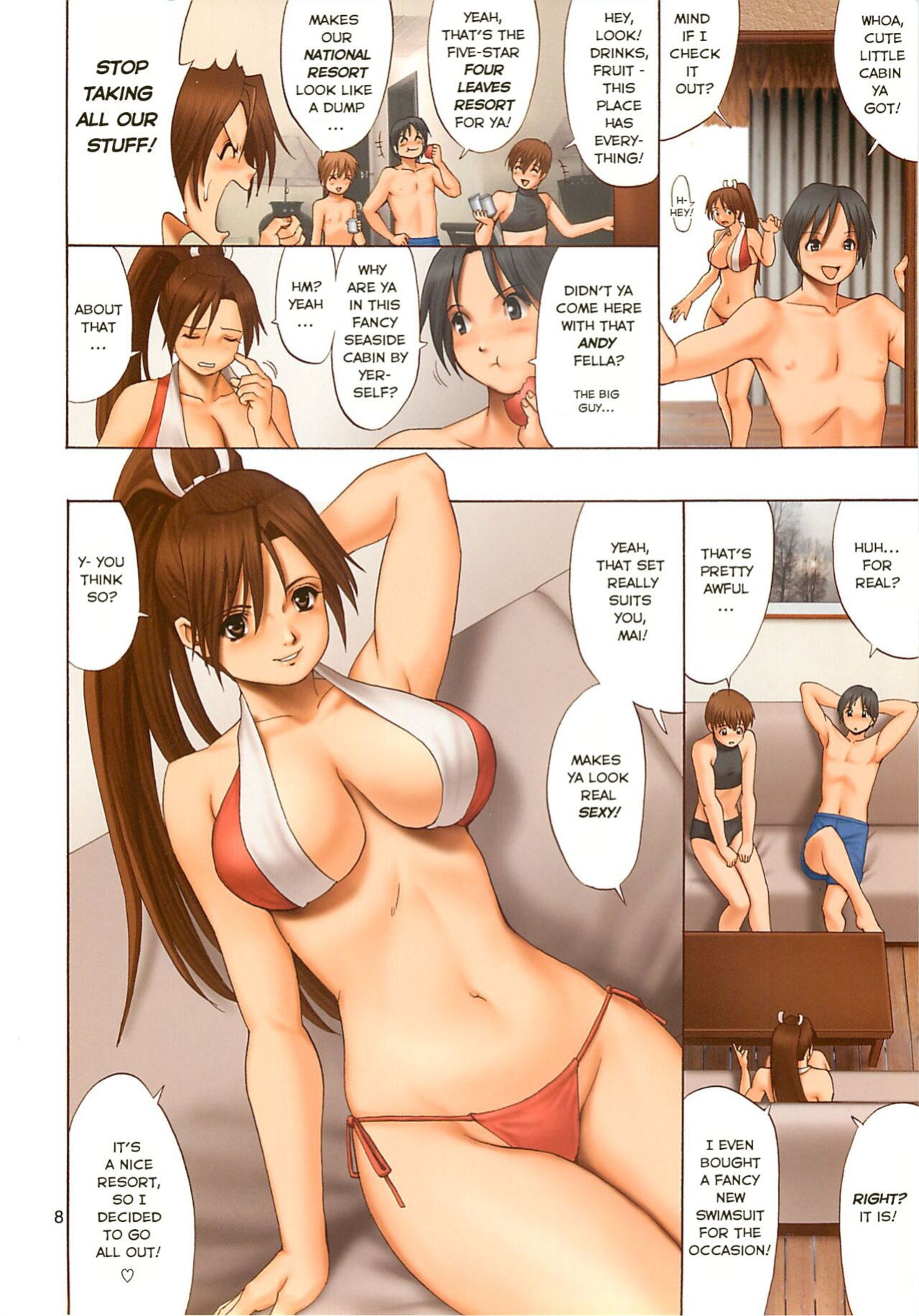 (C66) [Saigado] Yuri & Friends Full Color 7 (King of Fighters) [WannaSS]