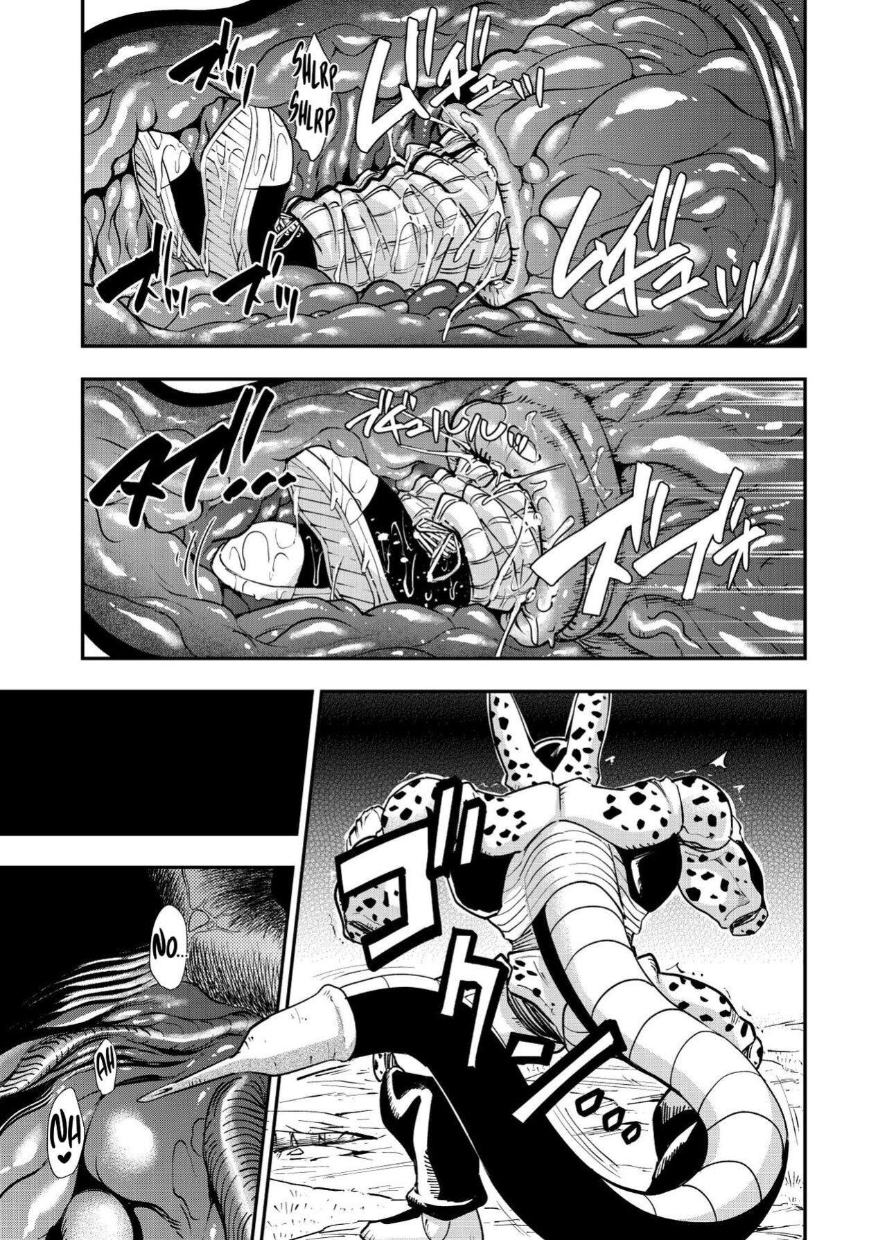 [Ameiro Biscuit (Susuki Yasumine)] Cell no Esa ~Futanari Hen~ | Cell's Feed ~Futanari~ (Dragon Ball Z) [MegaFagget]