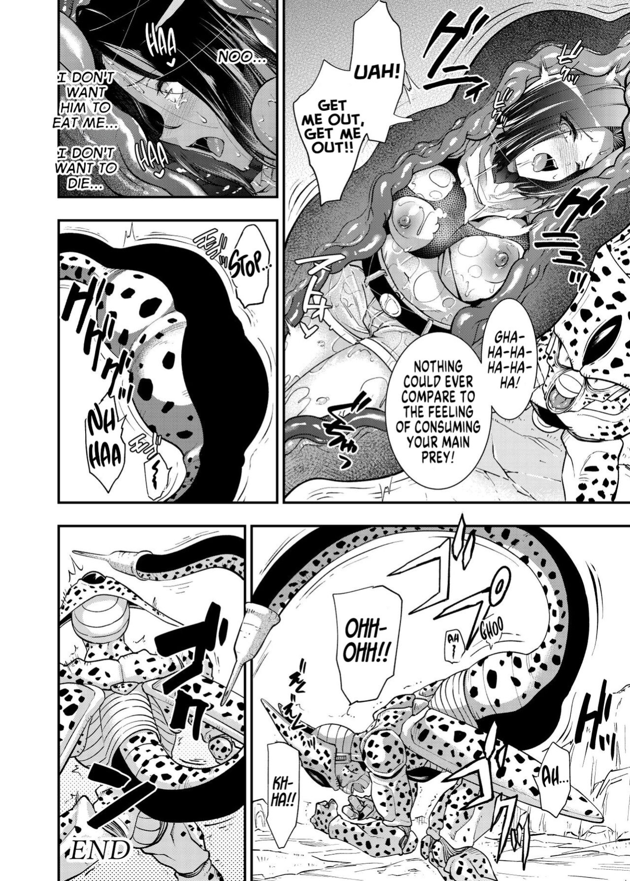 [Ameiro Biscuit (Susuki Yasumine)] Cell no Esa ~Futanari Hen~ | Cell's Feed ~Futanari~ (Dragon Ball Z) [MegaFagget]