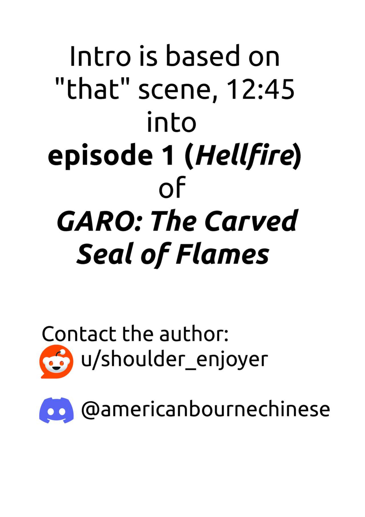 [Shoulder Enjoyer] The Man-eating Witch 1