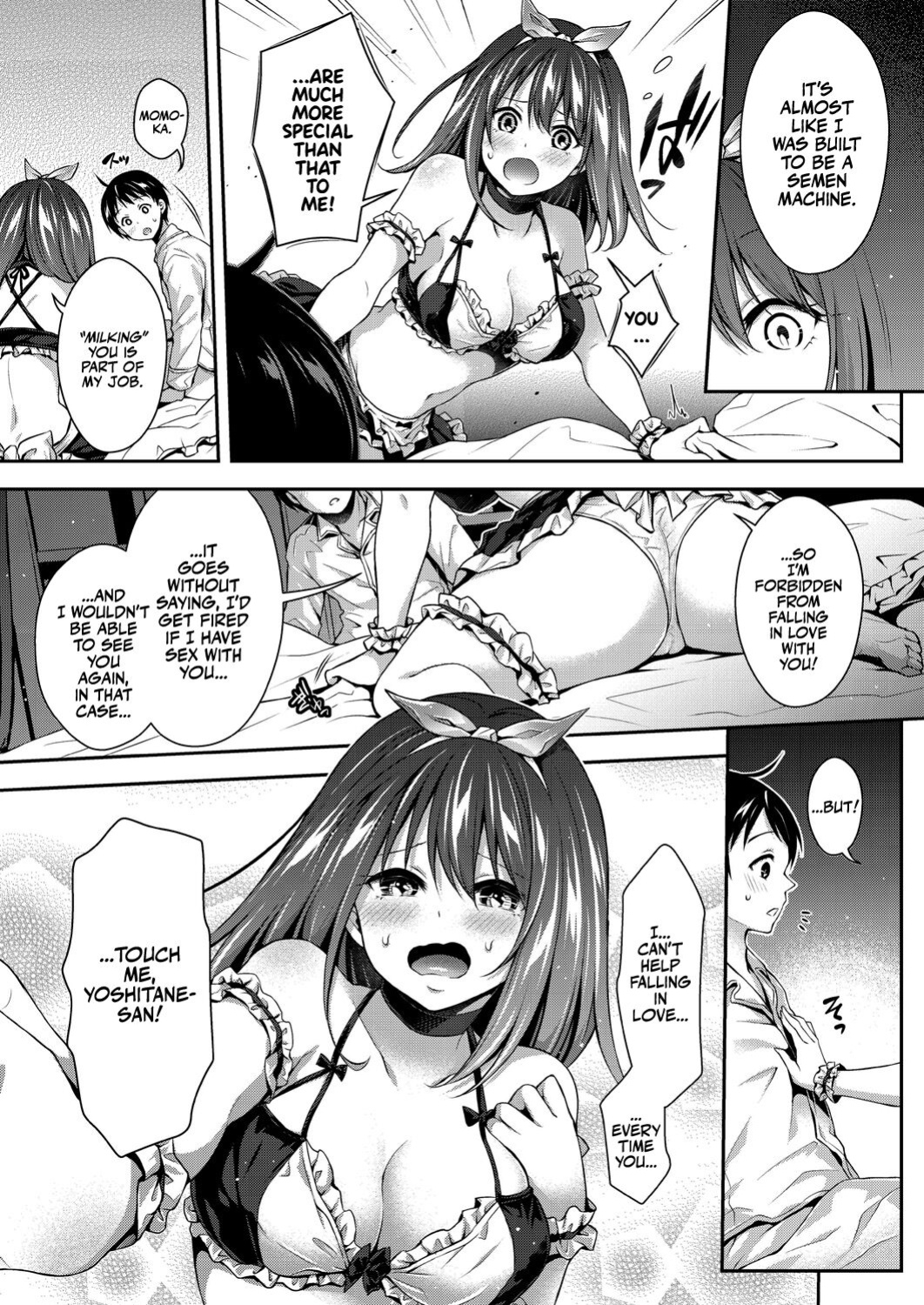 [Hachigo] Harem Maid no Damedame Ecchi | Kinky Sex with My Maid Harem [Team Rabu2]