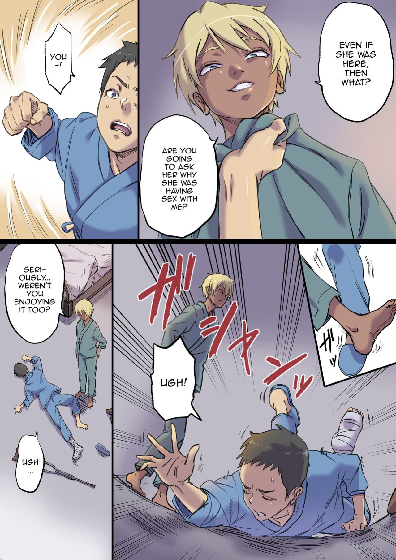 [Papuka (Shibire Hitsuji)] Zoku Tonari no Bed de Netorareru Kangoshi Jukubo / The MILF Nurse Cuckolded Gets Taken Away In The Bed Next To Mine - Continuation