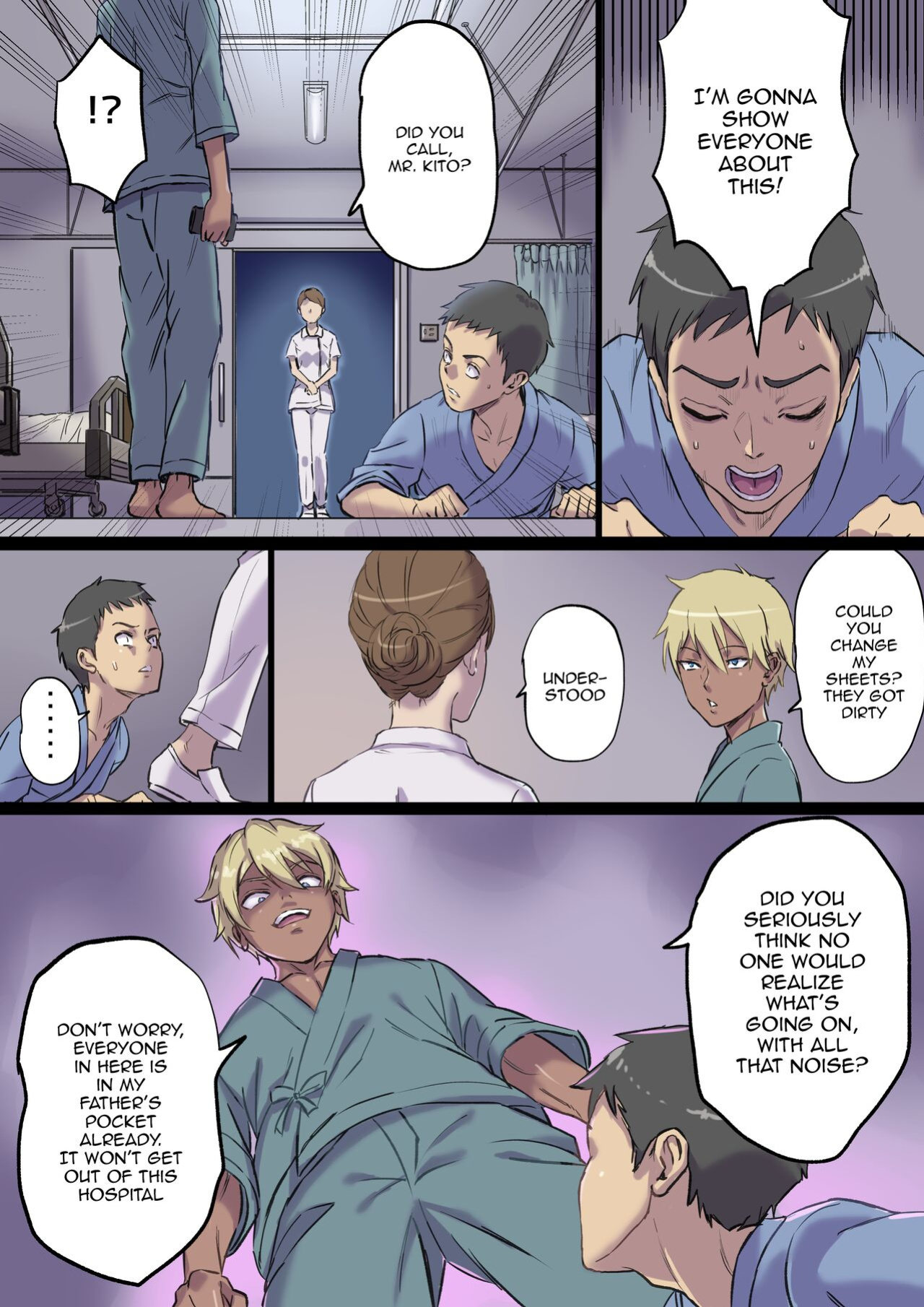 [Papuka (Shibire Hitsuji)] Zoku Tonari no Bed de Netorareru Kangoshi Jukubo / The MILF Nurse Cuckolded Gets Taken Away In The Bed Next To Mine - Continuation