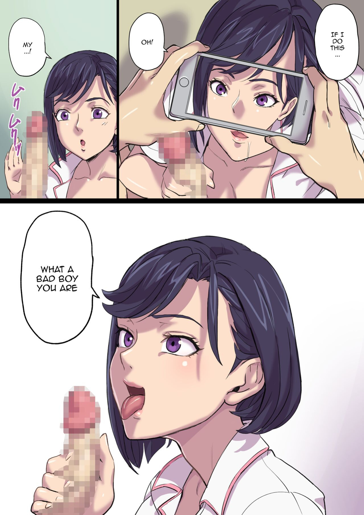 [Papuka (Shibire Hitsuji)] Zoku Tonari no Bed de Netorareru Kangoshi Jukubo / The MILF Nurse Cuckolded Gets Taken Away In The Bed Next To Mine - Continuation