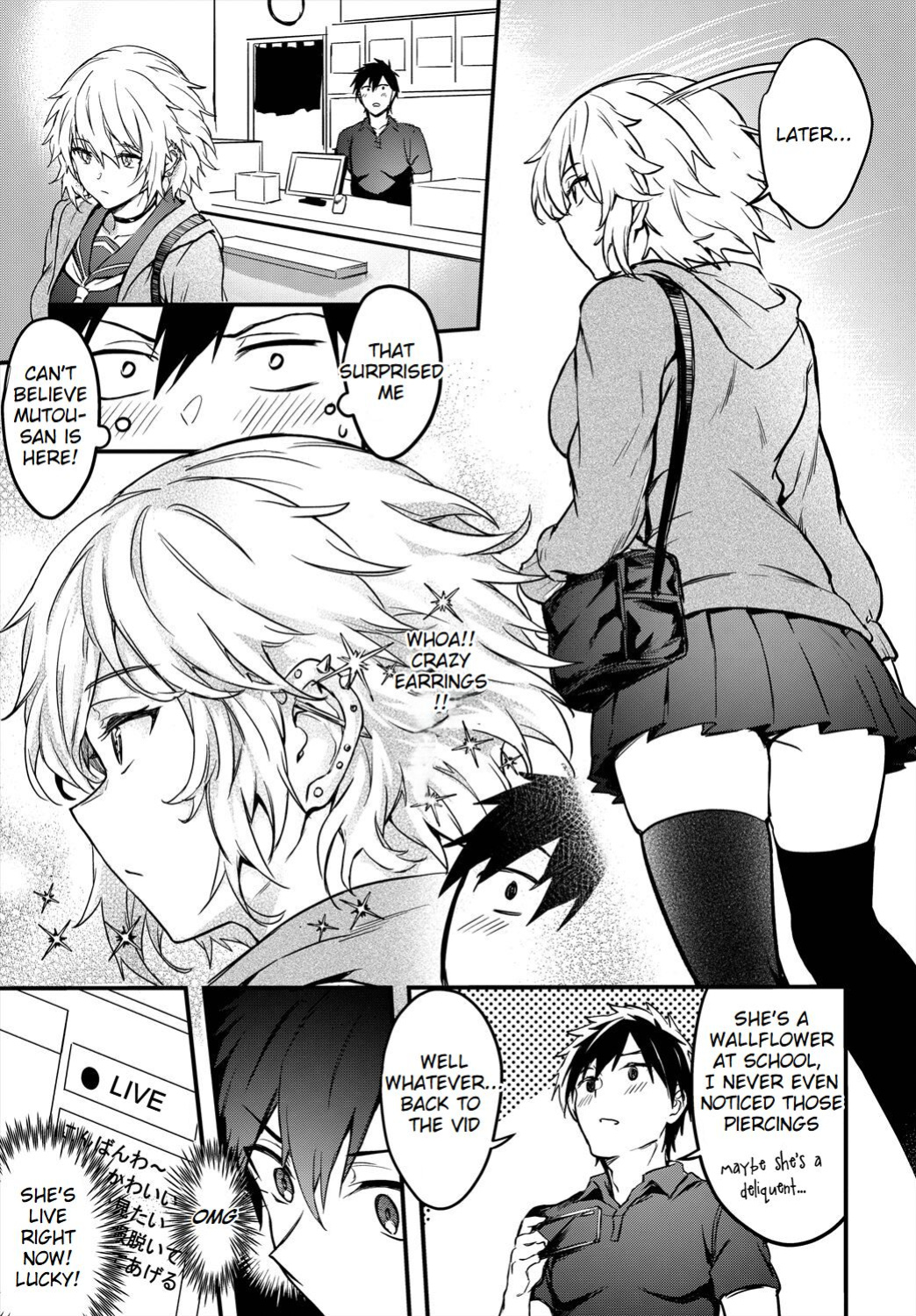 [Puyocha] Double★Live (COMIC BAVEL 2022-12) [Saseko]