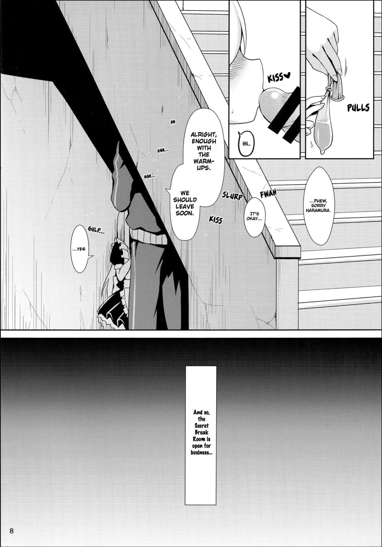 (COMIC1☆9) [SSB (Maririn)] Nodocchi to Yareru Uwasa no Gakusai Yaribeya (Saki) [EHCOVE]