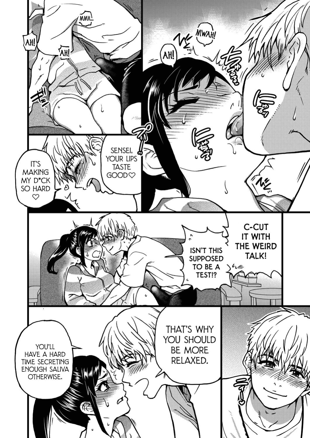 [Shiwasu no Okina] Koko Kara Saki Wa Sex Desu!! #8 [Komori Translations]