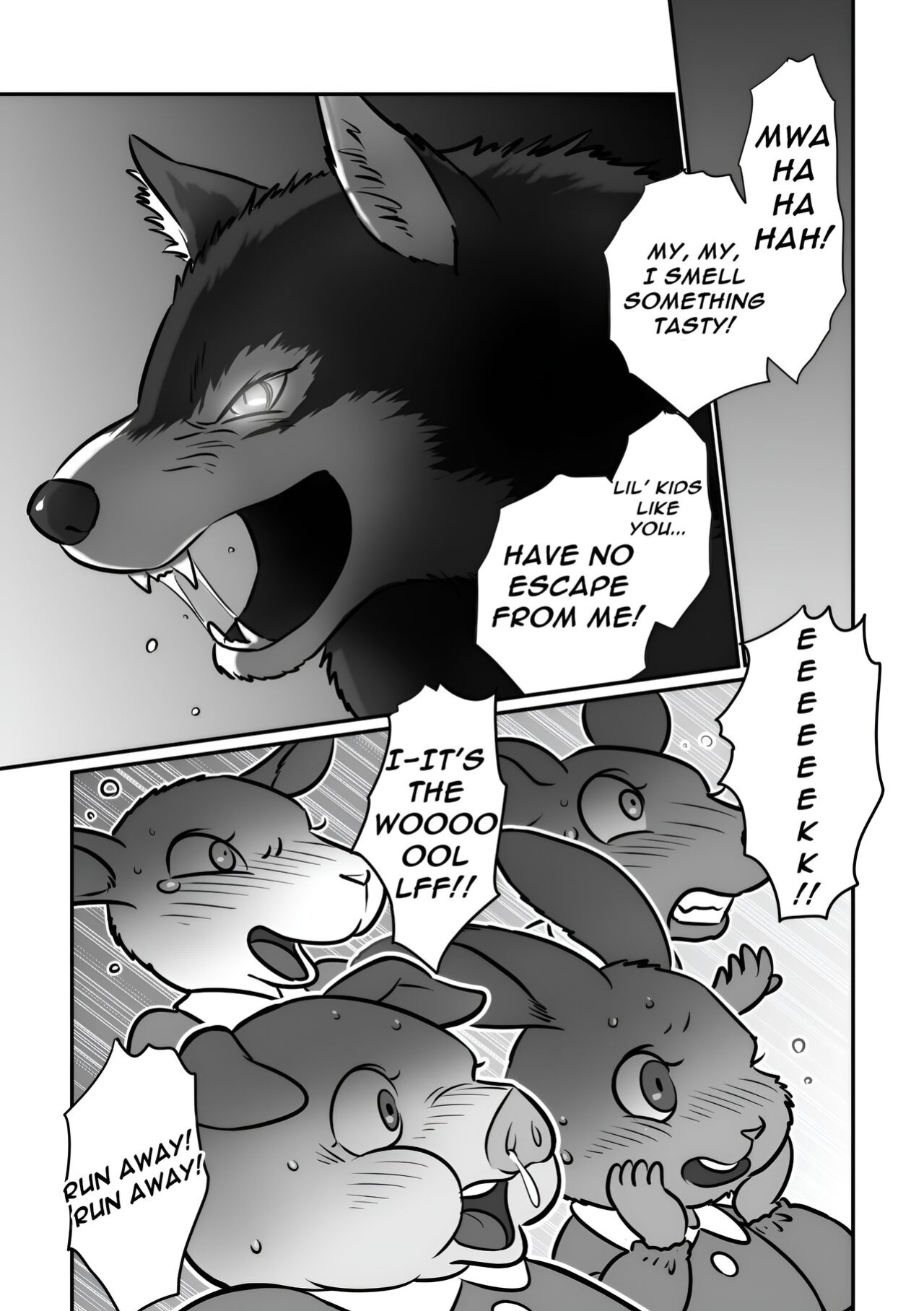 [Maririn (Korirouan)] Wolf Teacher & Tiger Daddy 1/2 HR [ENG] + Scraps