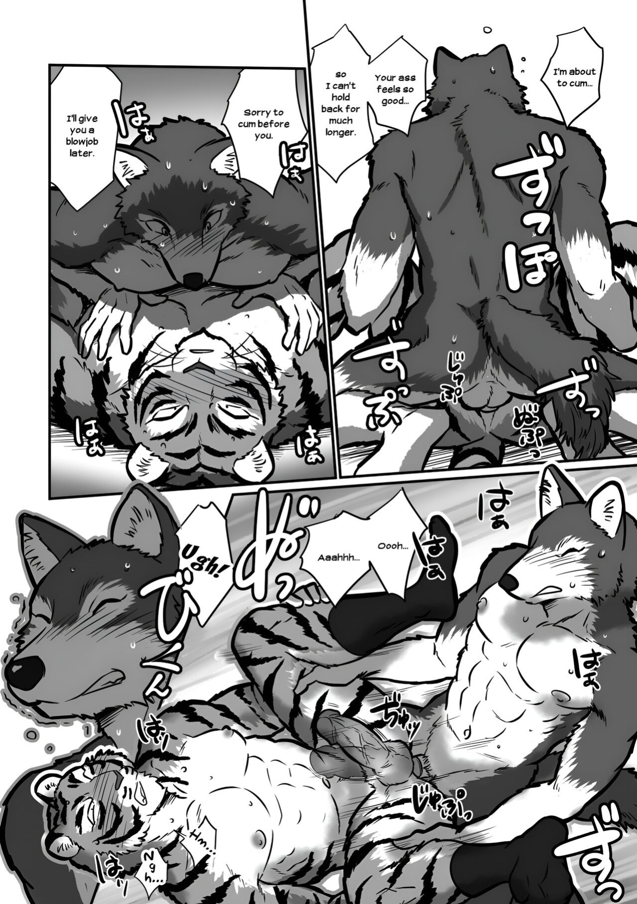 [Maririn (Korirouan)] Wolf Teacher & Tiger Daddy 1/2 HR [ENG] + Scraps
