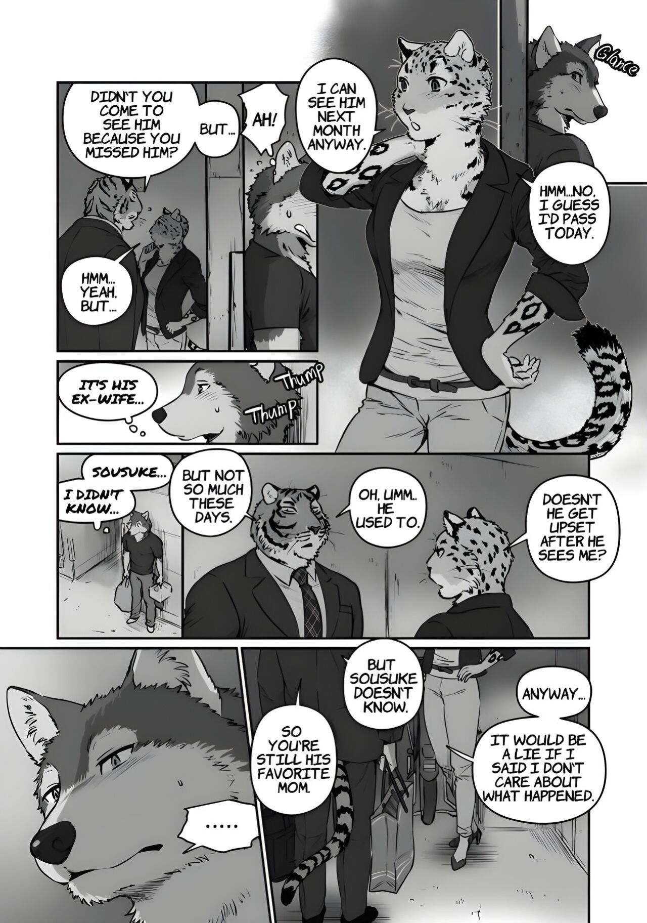 [Maririn (Korirouan)] Wolf Teacher & Tiger Daddy 1/2 HR [ENG] + Scraps