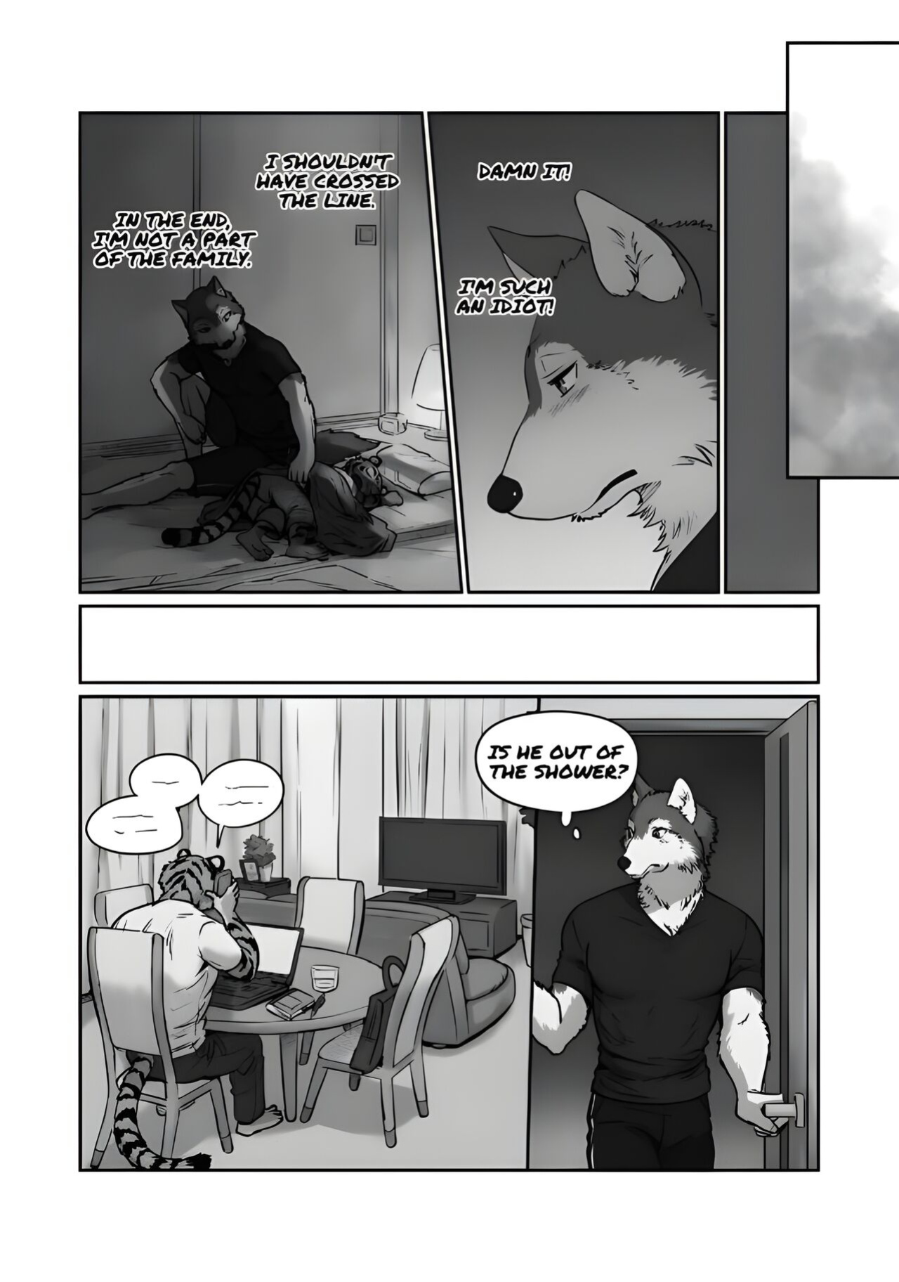[Maririn (Korirouan)] Wolf Teacher & Tiger Daddy 1/2 HR [ENG] + Scraps