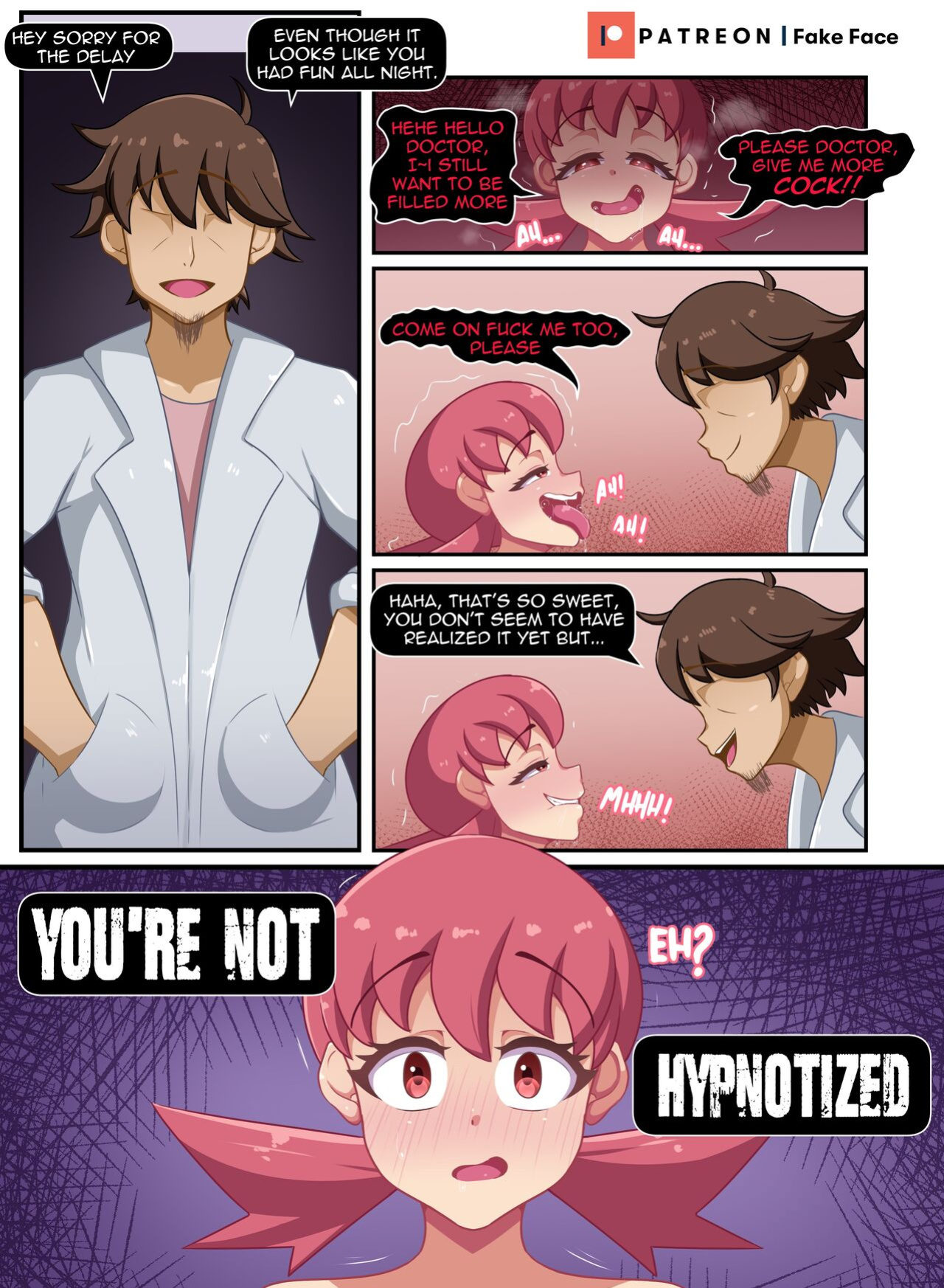 [Fake Face] HEX X WHITNEY COMIC! (DECEMBER 2021)