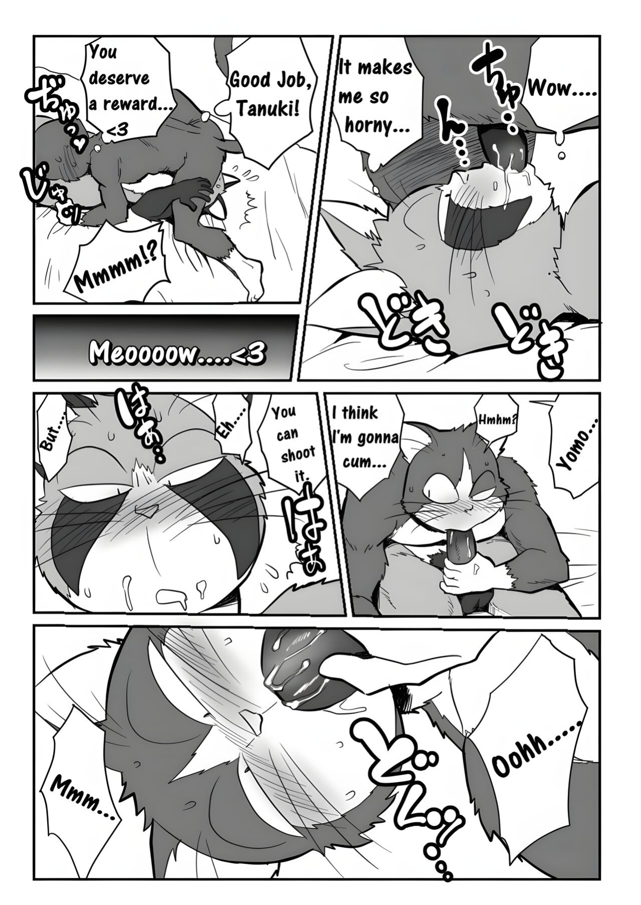 [Maririn (Korirouan)] Neko X Neko 1-4 HR [ENG] + Scraps
