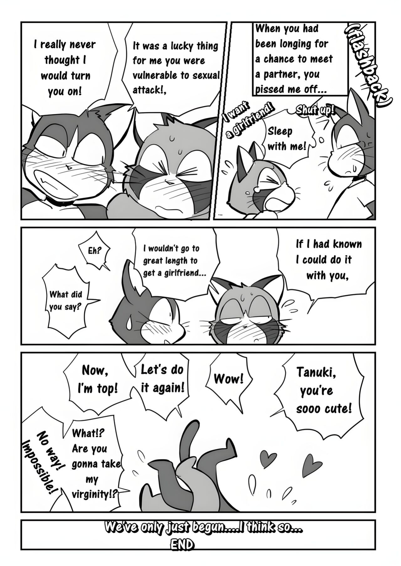 [Maririn (Korirouan)] Neko X Neko 1-4 HR [ENG] + Scraps