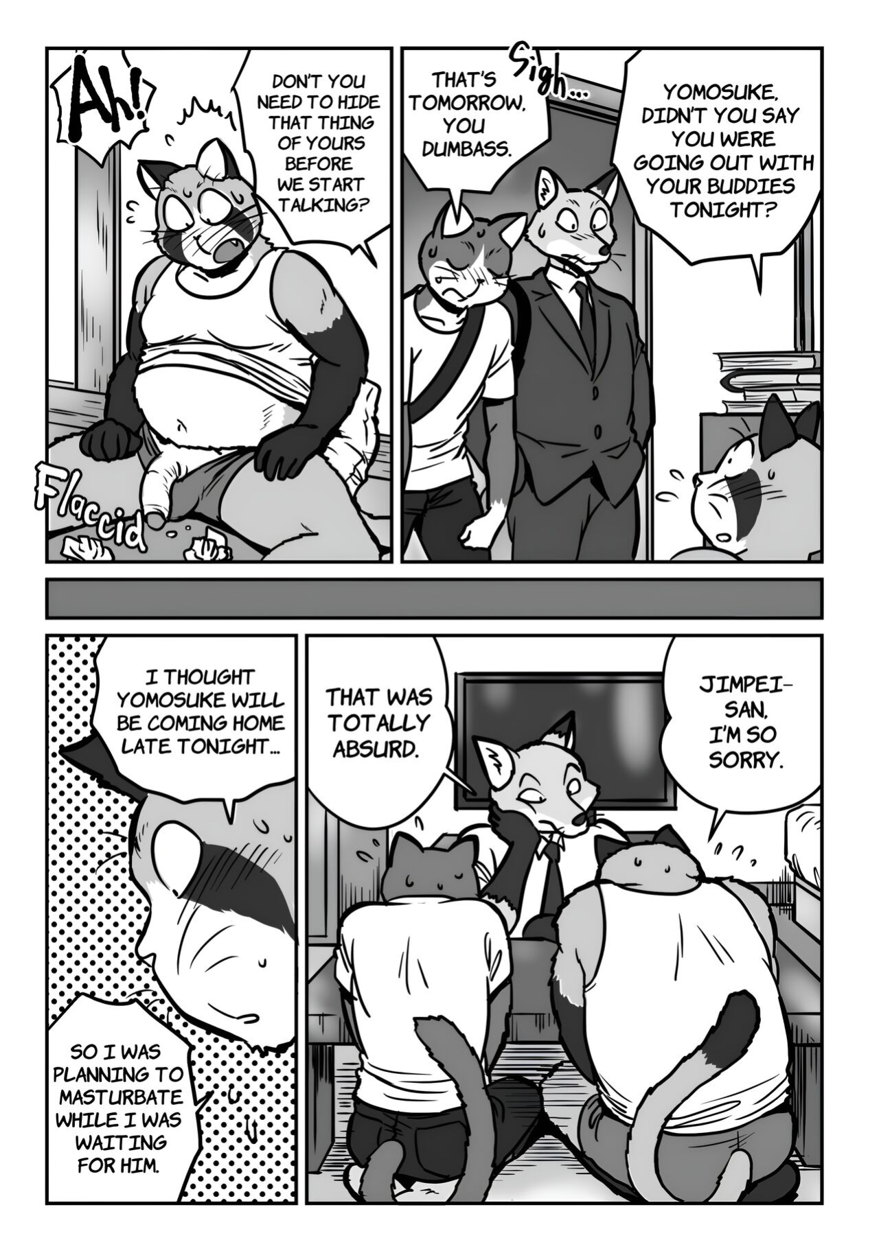 [Maririn (Korirouan)] Neko X Neko 1-4 HR [ENG] + Scraps