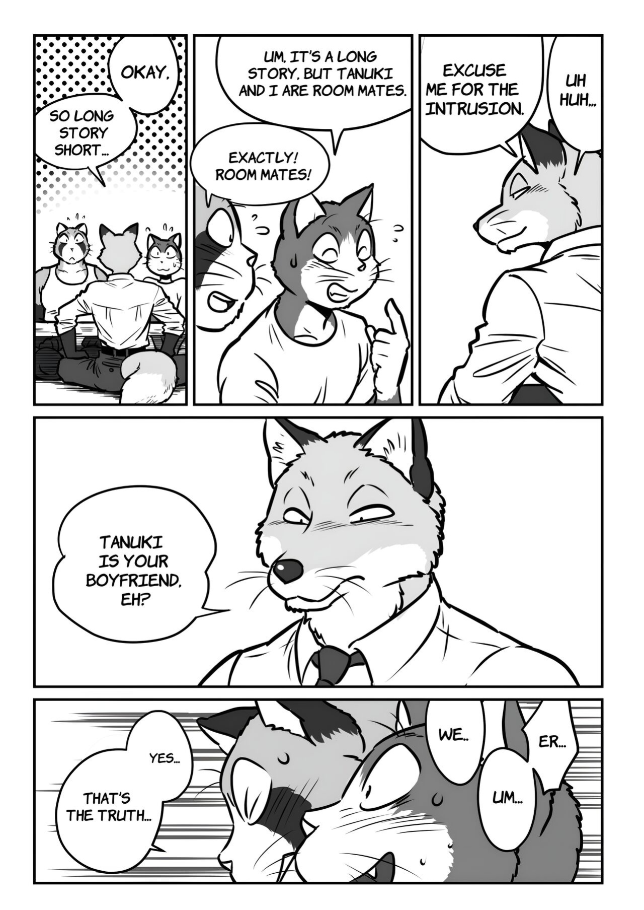 [Maririn (Korirouan)] Neko X Neko 1-4 HR [ENG] + Scraps