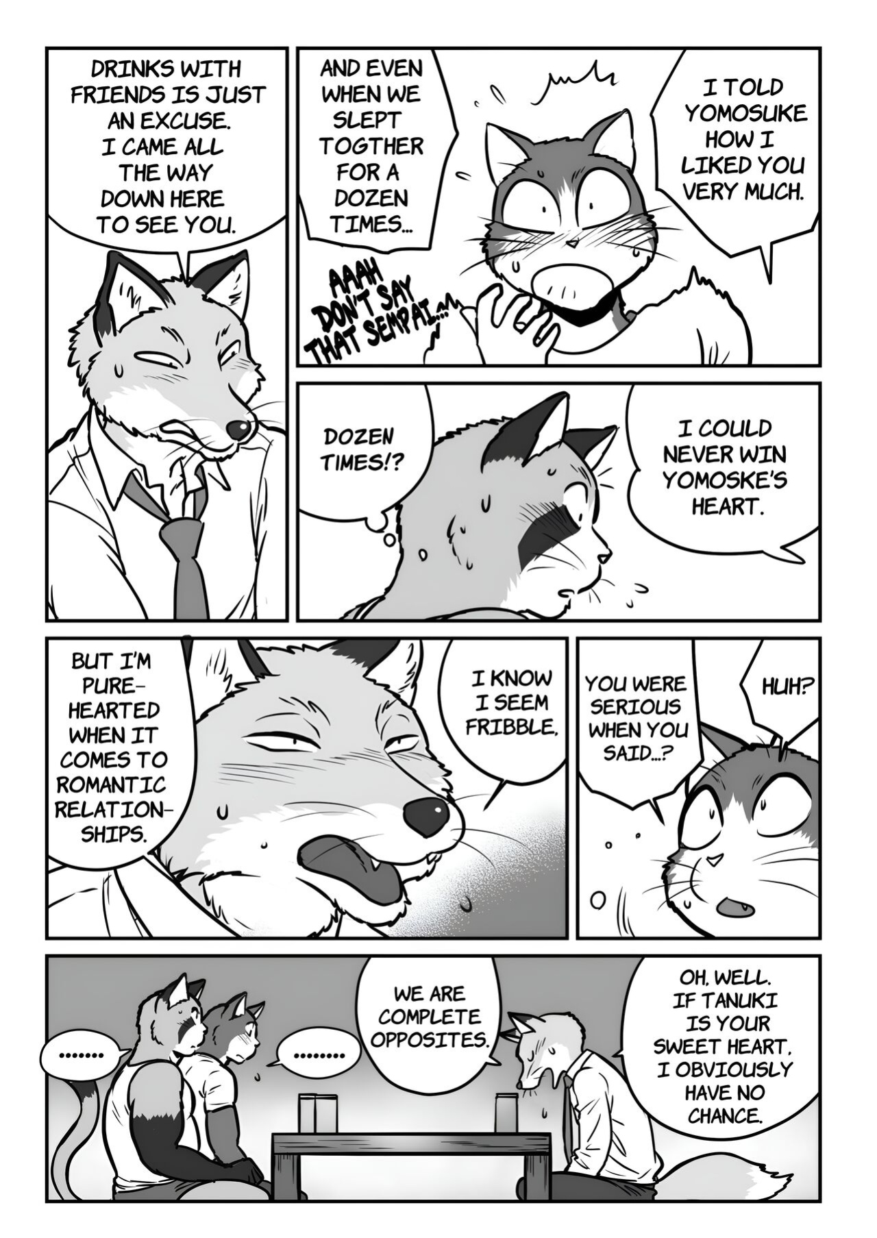 [Maririn (Korirouan)] Neko X Neko 1-4 HR [ENG] + Scraps