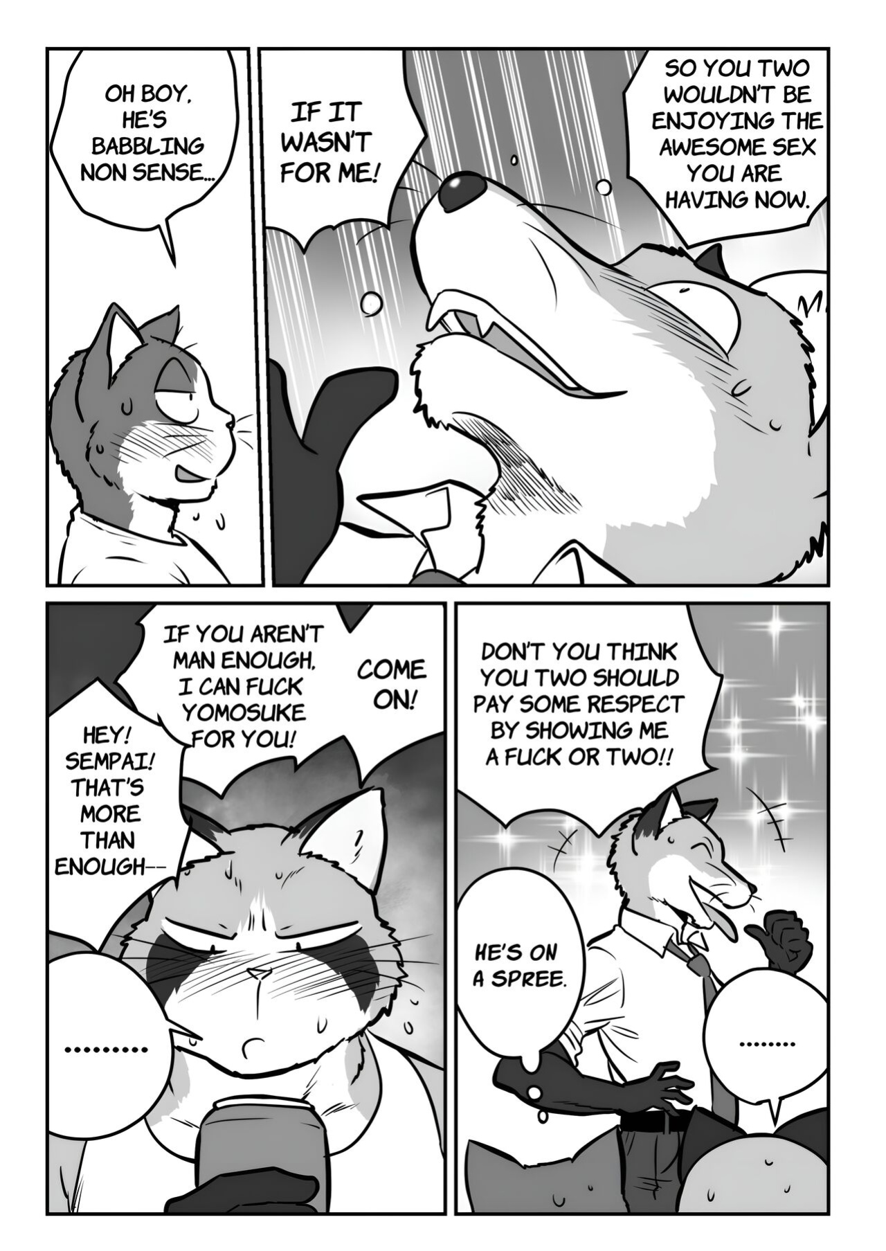 [Maririn (Korirouan)] Neko X Neko 1-4 HR [ENG] + Scraps