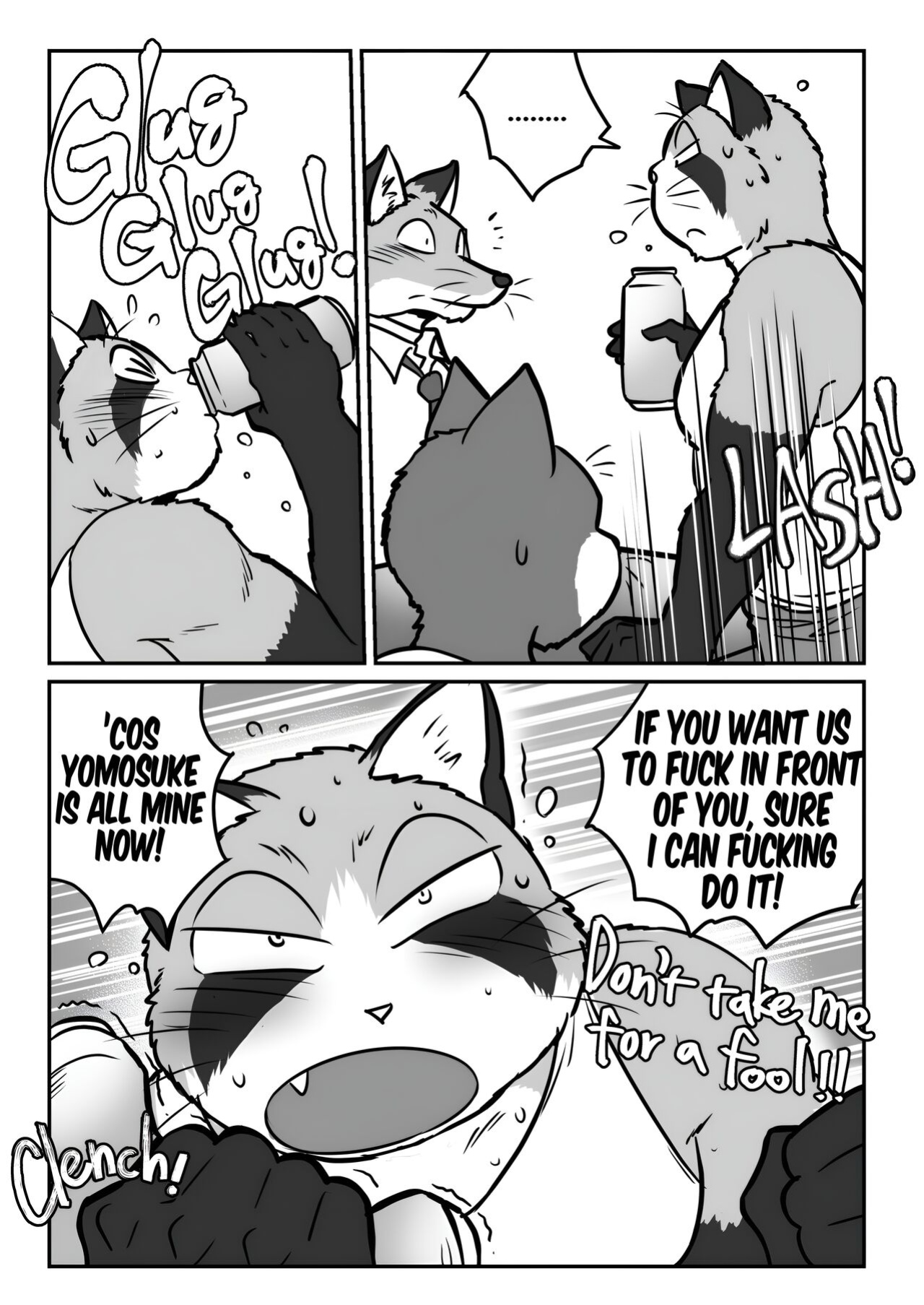 [Maririn (Korirouan)] Neko X Neko 1-4 HR [ENG] + Scraps