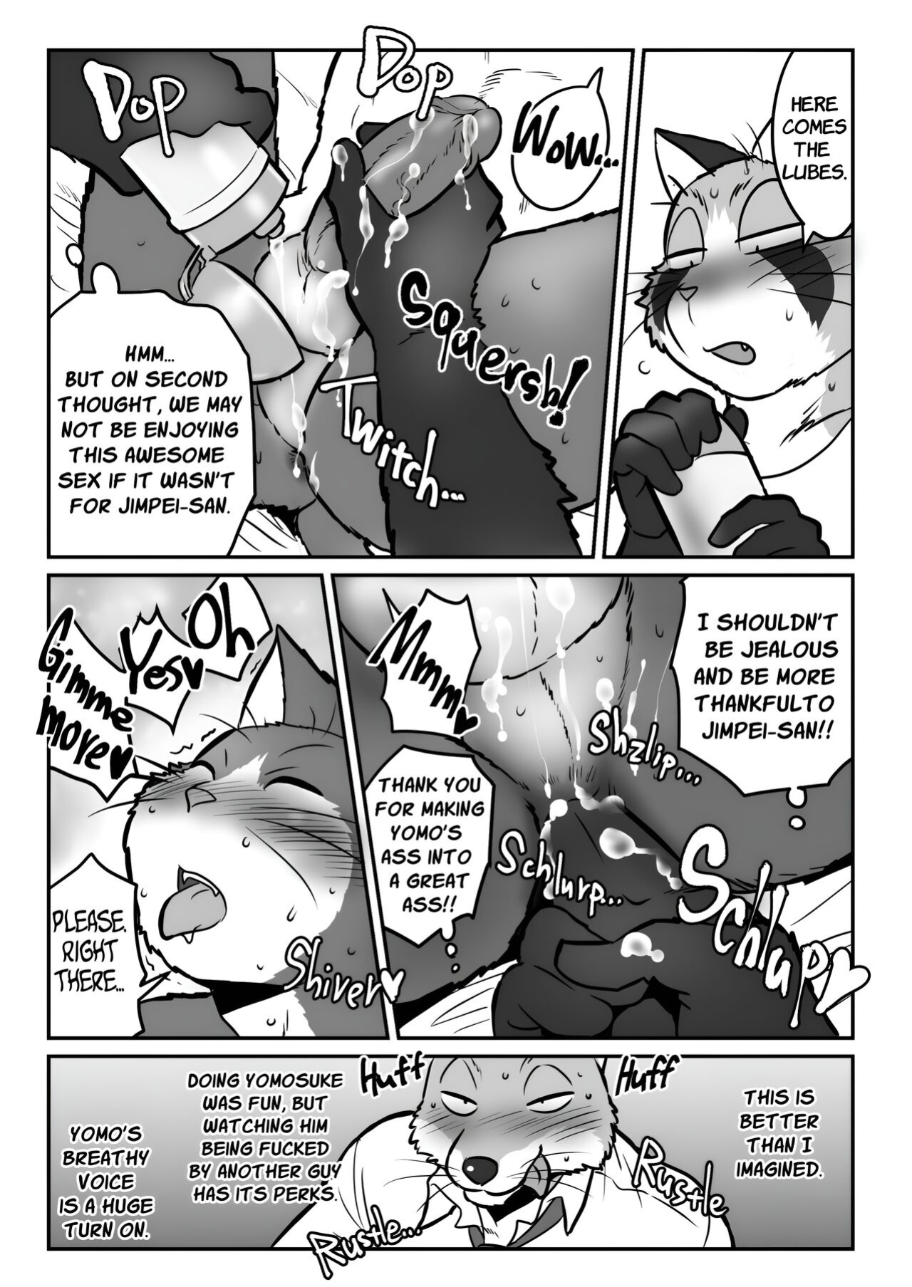 [Maririn (Korirouan)] Neko X Neko 1-4 HR [ENG] + Scraps