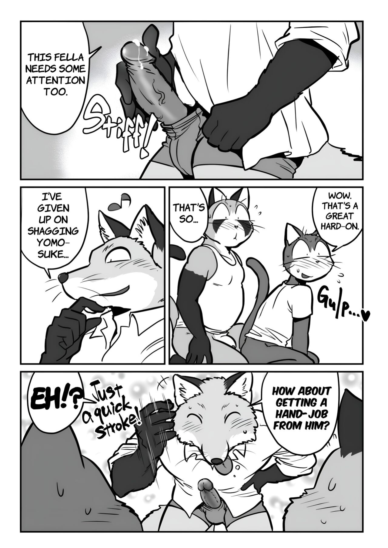 [Maririn (Korirouan)] Neko X Neko 1-4 HR [ENG] + Scraps