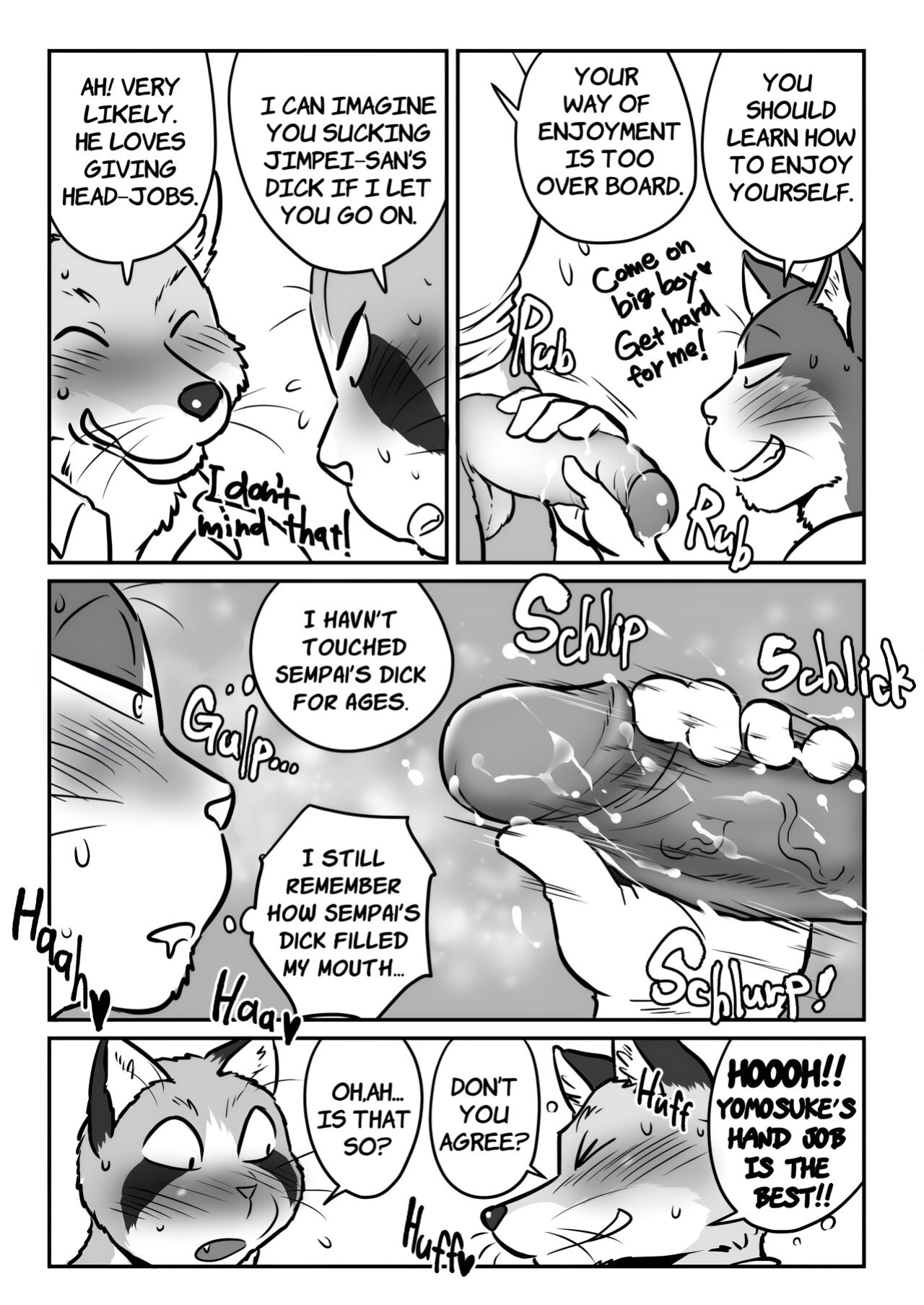 [Maririn (Korirouan)] Neko X Neko 1-4 HR [ENG] + Scraps