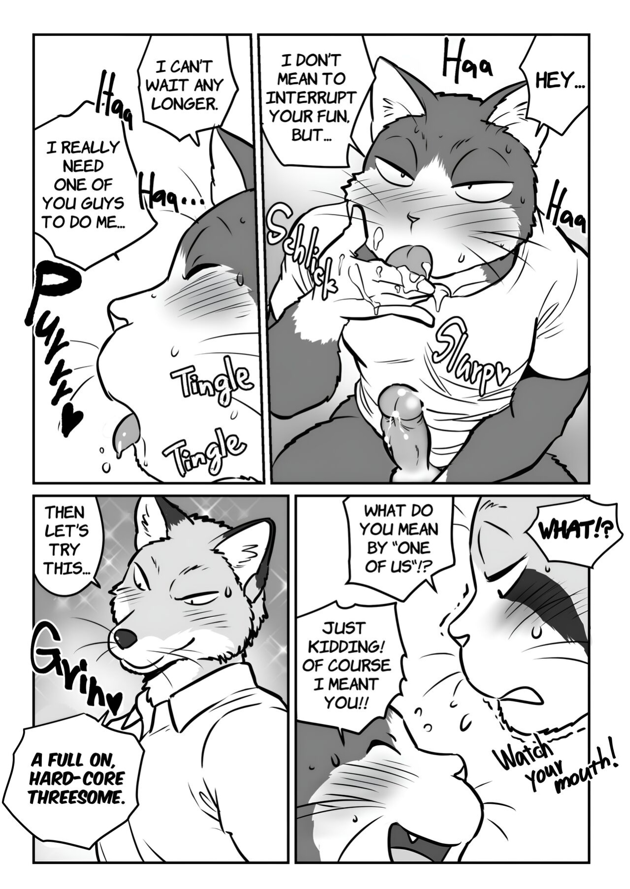 [Maririn (Korirouan)] Neko X Neko 1-4 HR [ENG] + Scraps