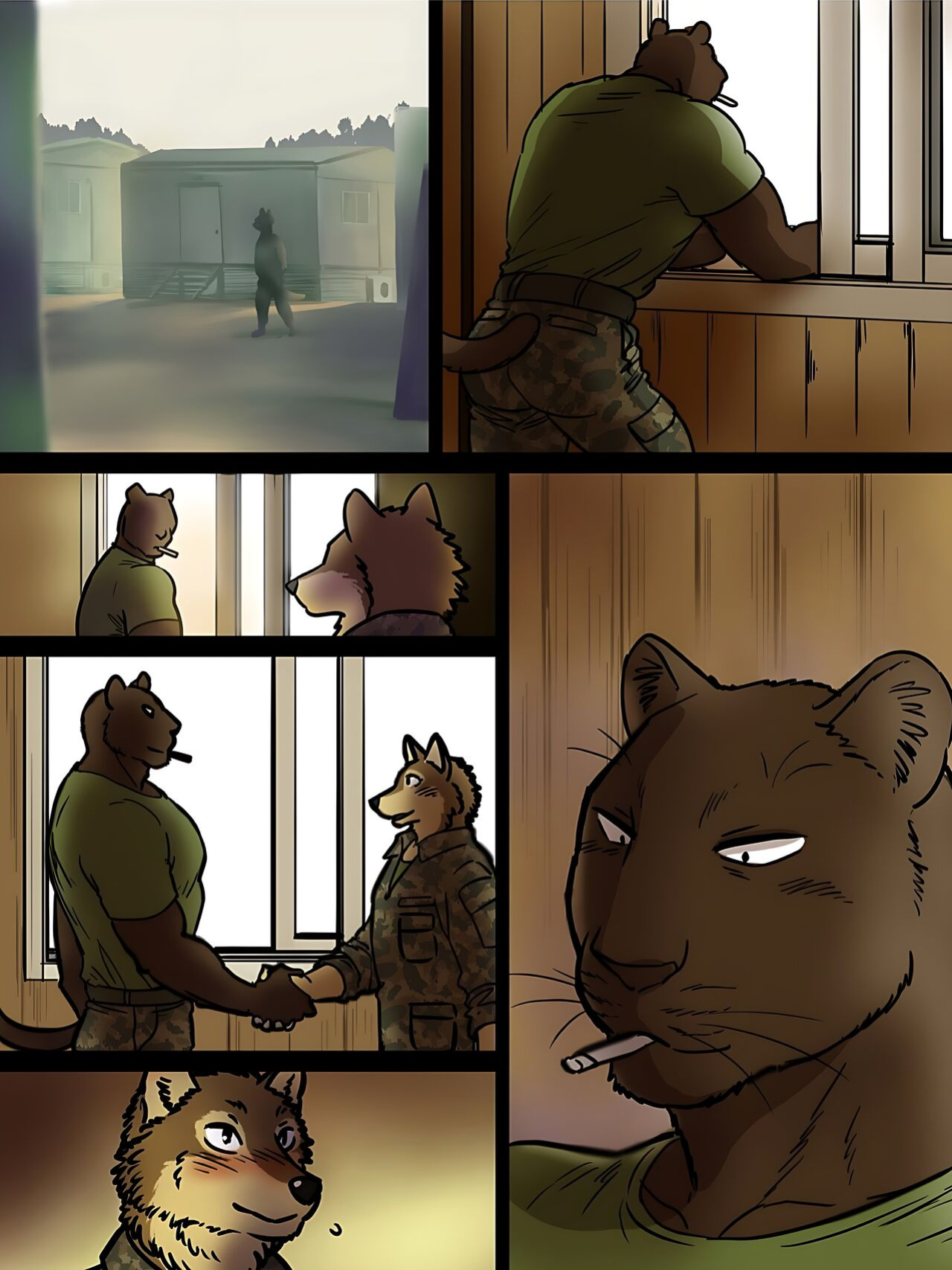 [Maririn (Korirouan)] Brother in arms 1 (V.2014+V.2017) & 2 + Secret Midnight Training HR [ENG] + Scraps
