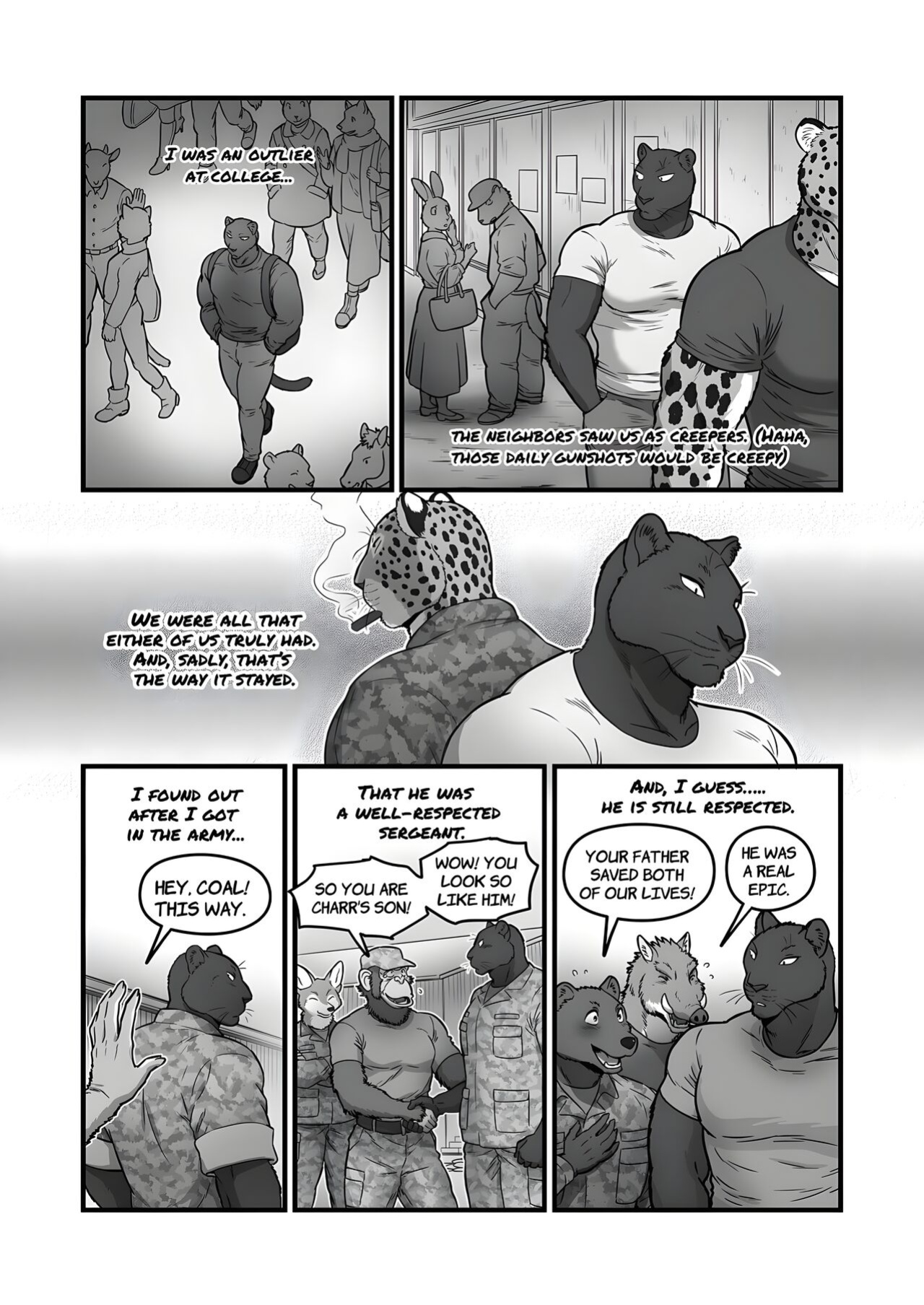 [Maririn (Korirouan)] Brother in arms 1 (V.2014+V.2017) & 2 + Secret Midnight Training HR [ENG] + Scraps