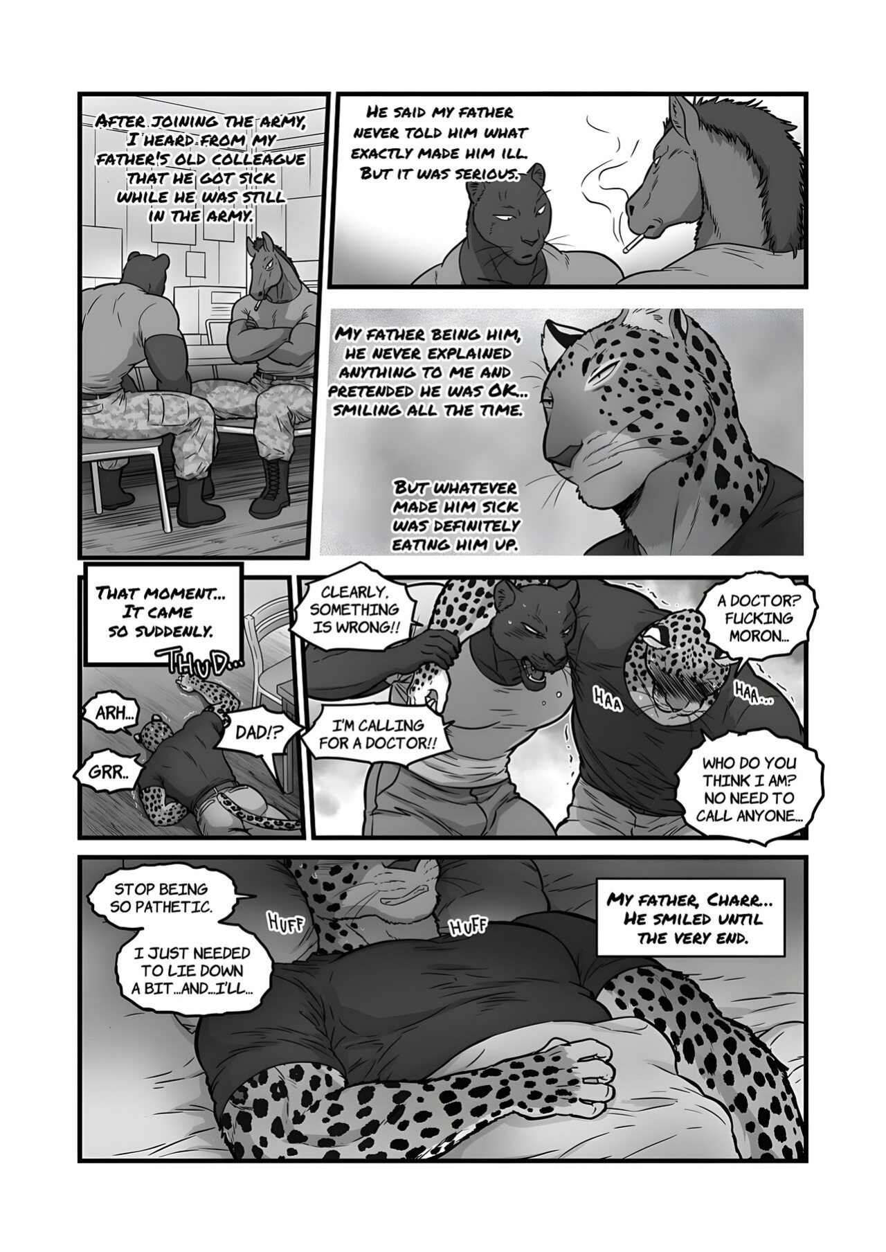 [Maririn (Korirouan)] Brother in arms 1 (V.2014+V.2017) & 2 + Secret Midnight Training HR [ENG] + Scraps