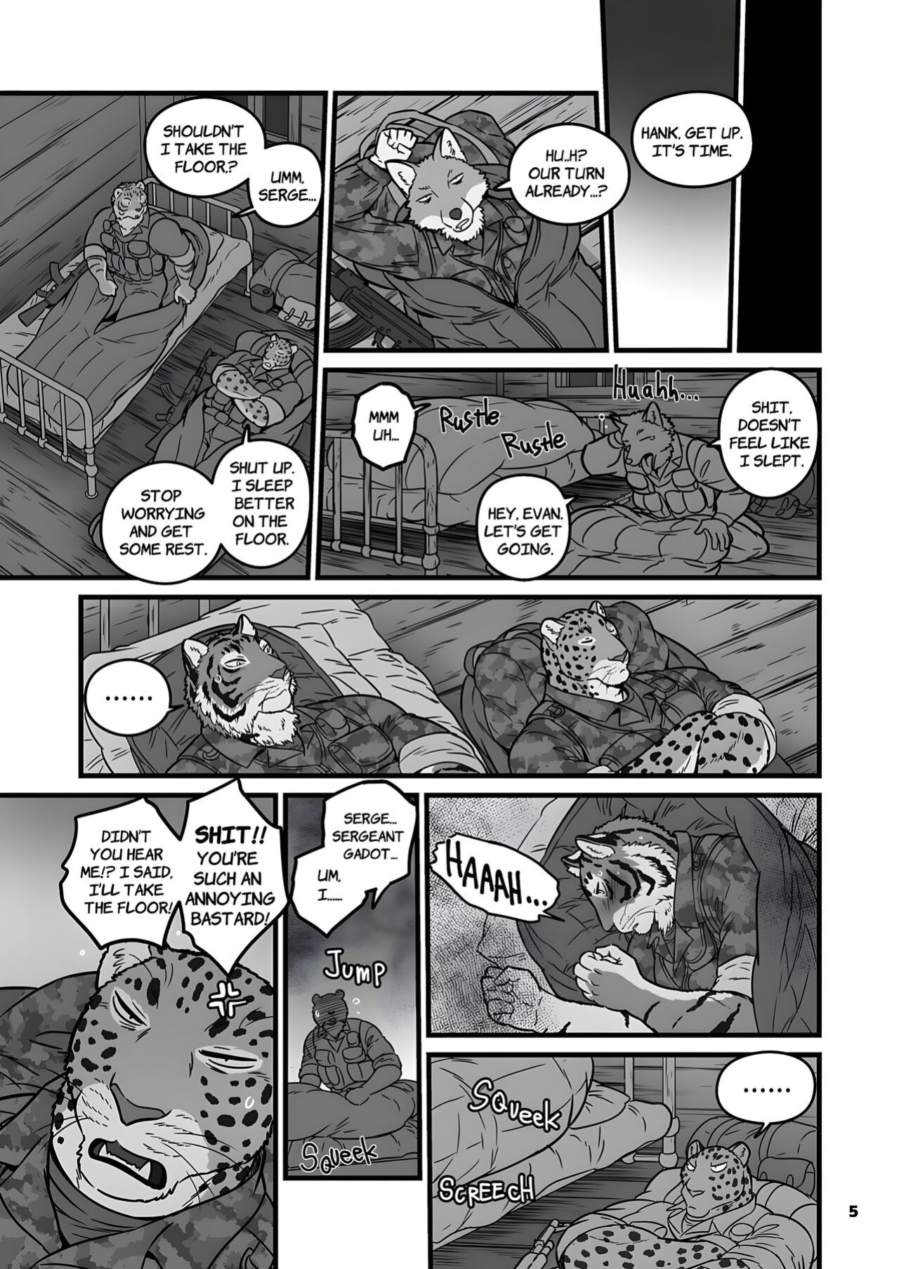 [Maririn (Korirouan)] Brother in arms 1 (V.2014+V.2017) & 2 + Secret Midnight Training HR [ENG] + Scraps