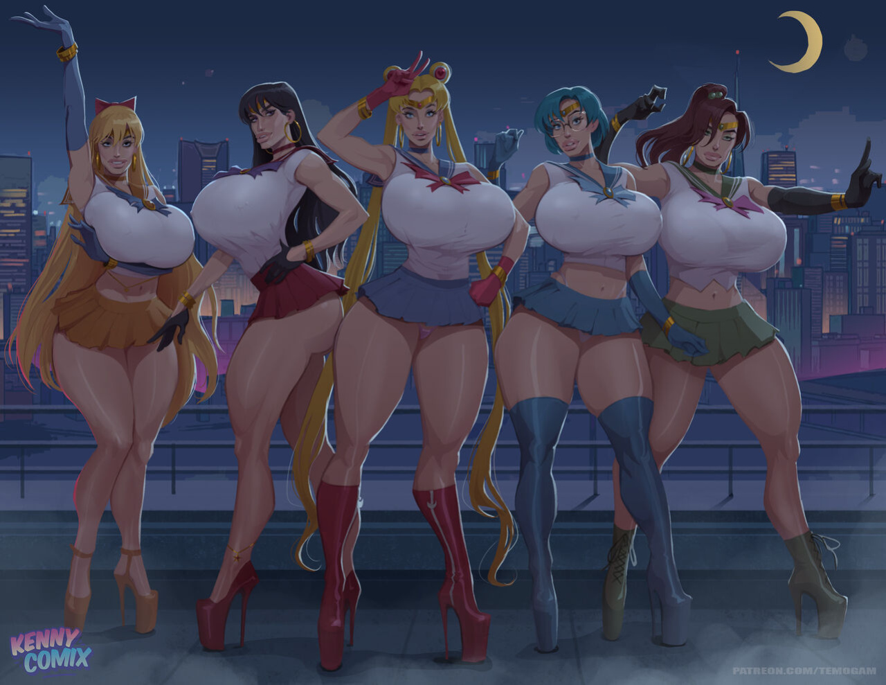 [Temogam] Sailor Scouts - The Later Years