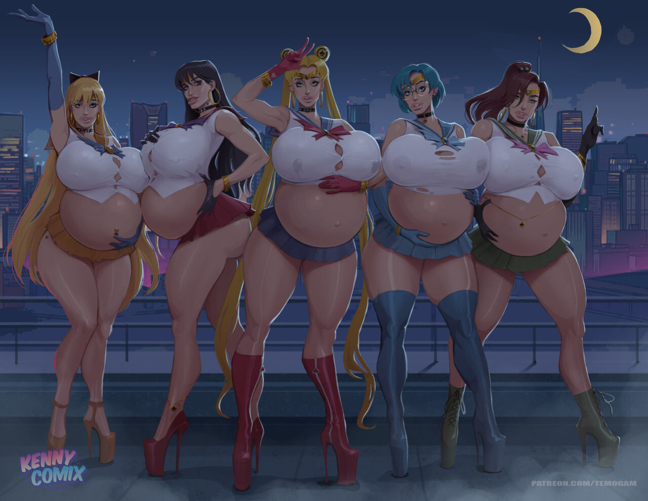 [Kennycomix//Temogam] Sailor Scouts: Later Years