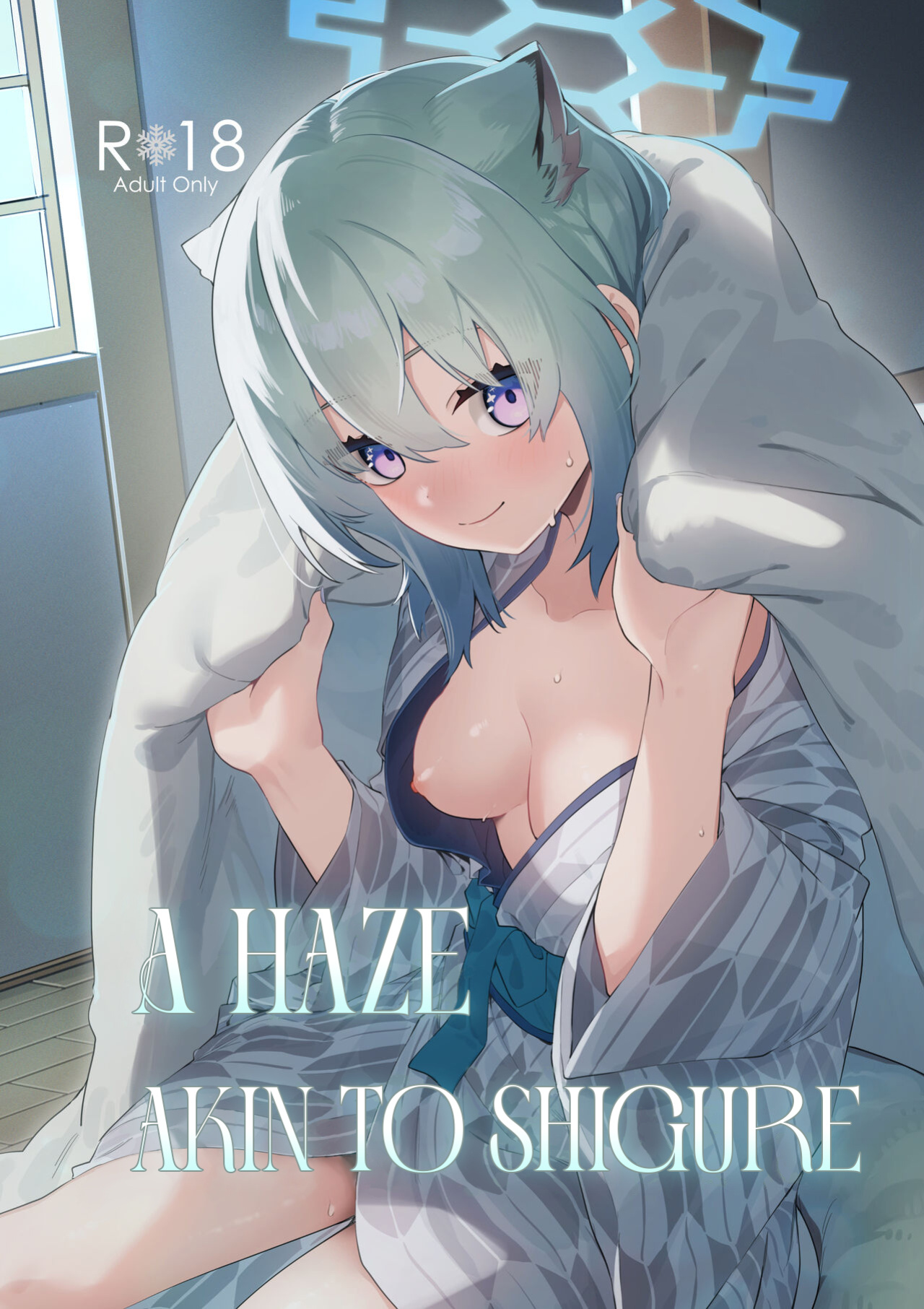 [Shinsekai Set (Shobu)] Yukemuri wa Shigure moyou ni | A Haze Akin To Shigure (Blue Archive)