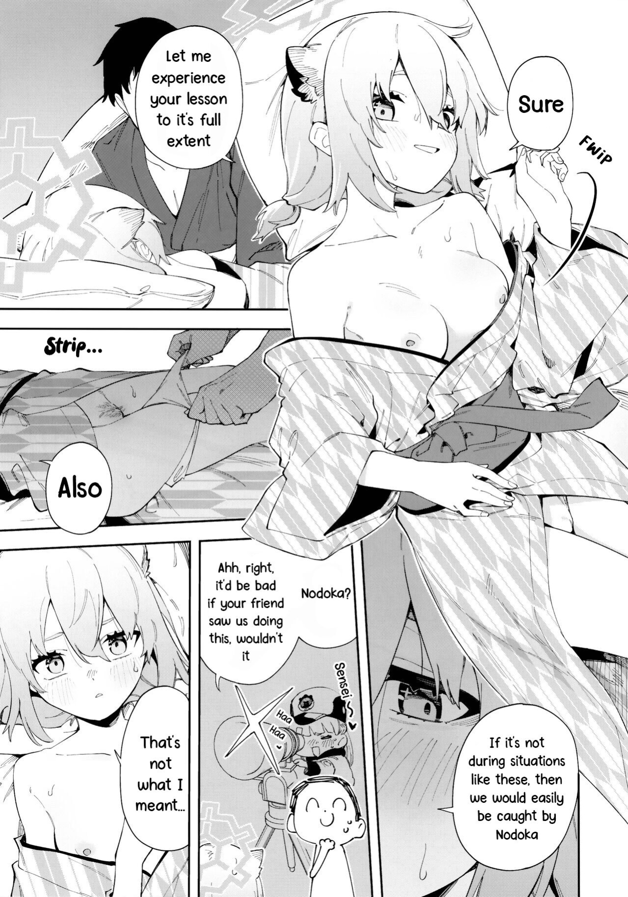 [Shinsekai Set (Shobu)] Yukemuri wa Shigure moyou ni | A Haze Akin To Shigure (Blue Archive)