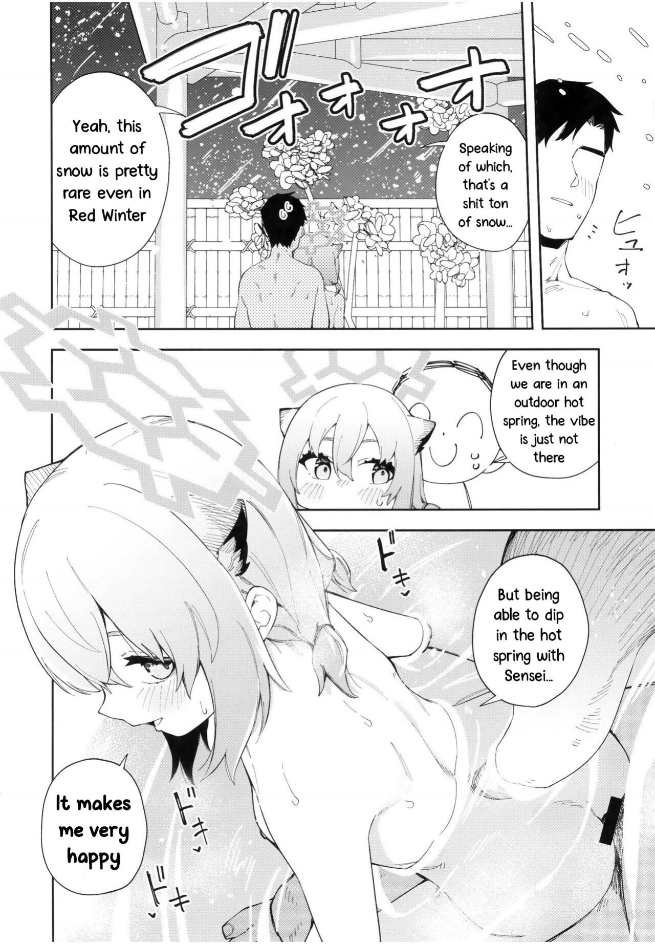 [Shinsekai Set (Shobu)] Yukemuri wa Shigure moyou ni | A Haze Akin To Shigure (Blue Archive)