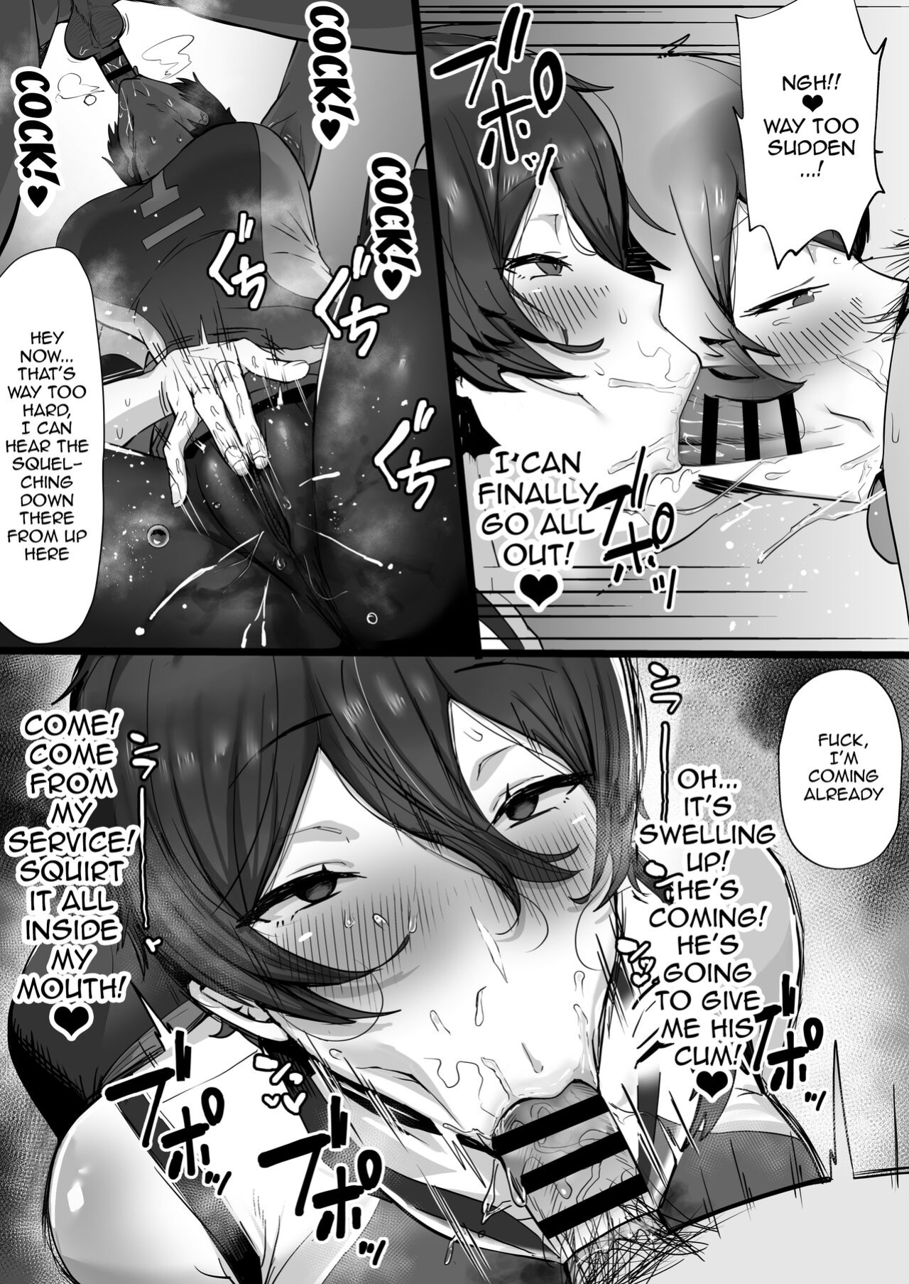 [Misaki (T-Man)] Having Sloppy Perverted Sex With My Childhood Friend Who's Got Princely Vibes So She's Super Popular With Girls, But Deep Down Is Actually a Masochistic Kitty