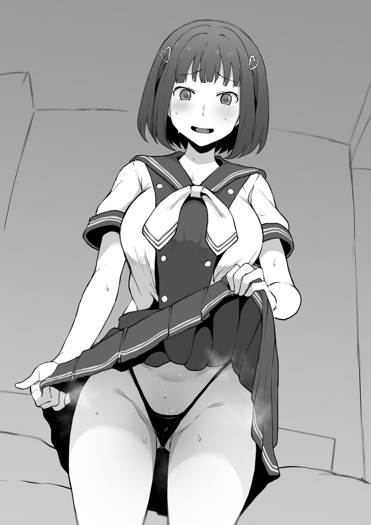 [Doushia (Terasu MC)] Yarichin kara Imouto to Osananajimi no Honnou Mukidashi na Shashin o Katte Shikoru Hon (LoveR) {Awesome Sauce}