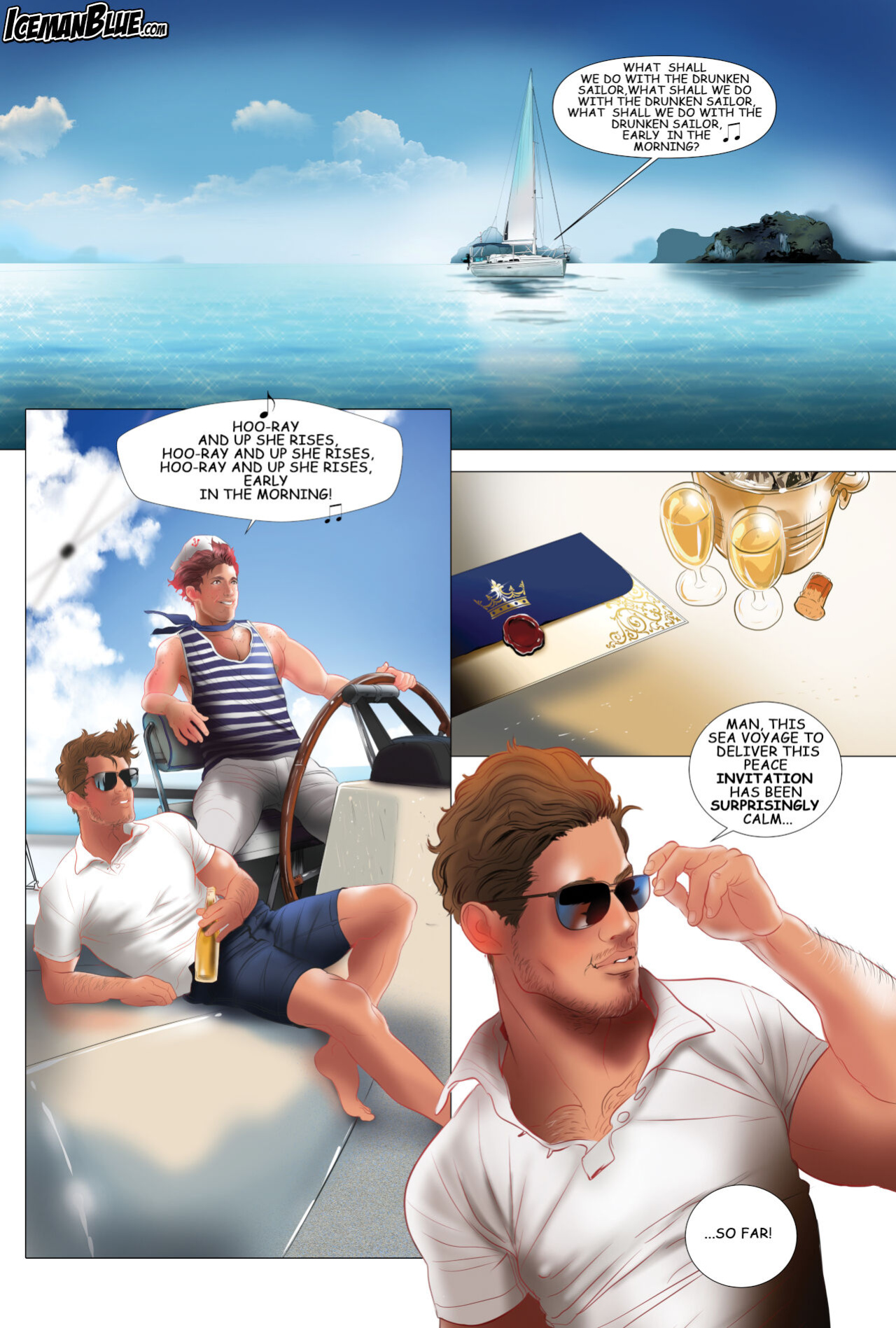 [Iceman Blue , Sunny Victor] Lost Fantasy Hero: True Love 3 [Eng]