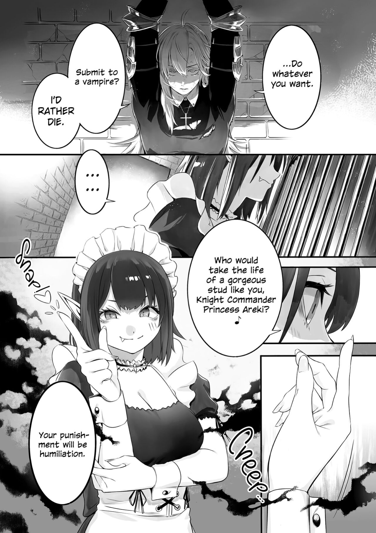 [Minaka Shoubu] Kyuuketsuhime no Himekishi Kansatsu (2D Comic Magazine Futanari Nyoudou Sanran Shasei to Sanran to Mesuiki Acme Vol. 2) {Hennojin}