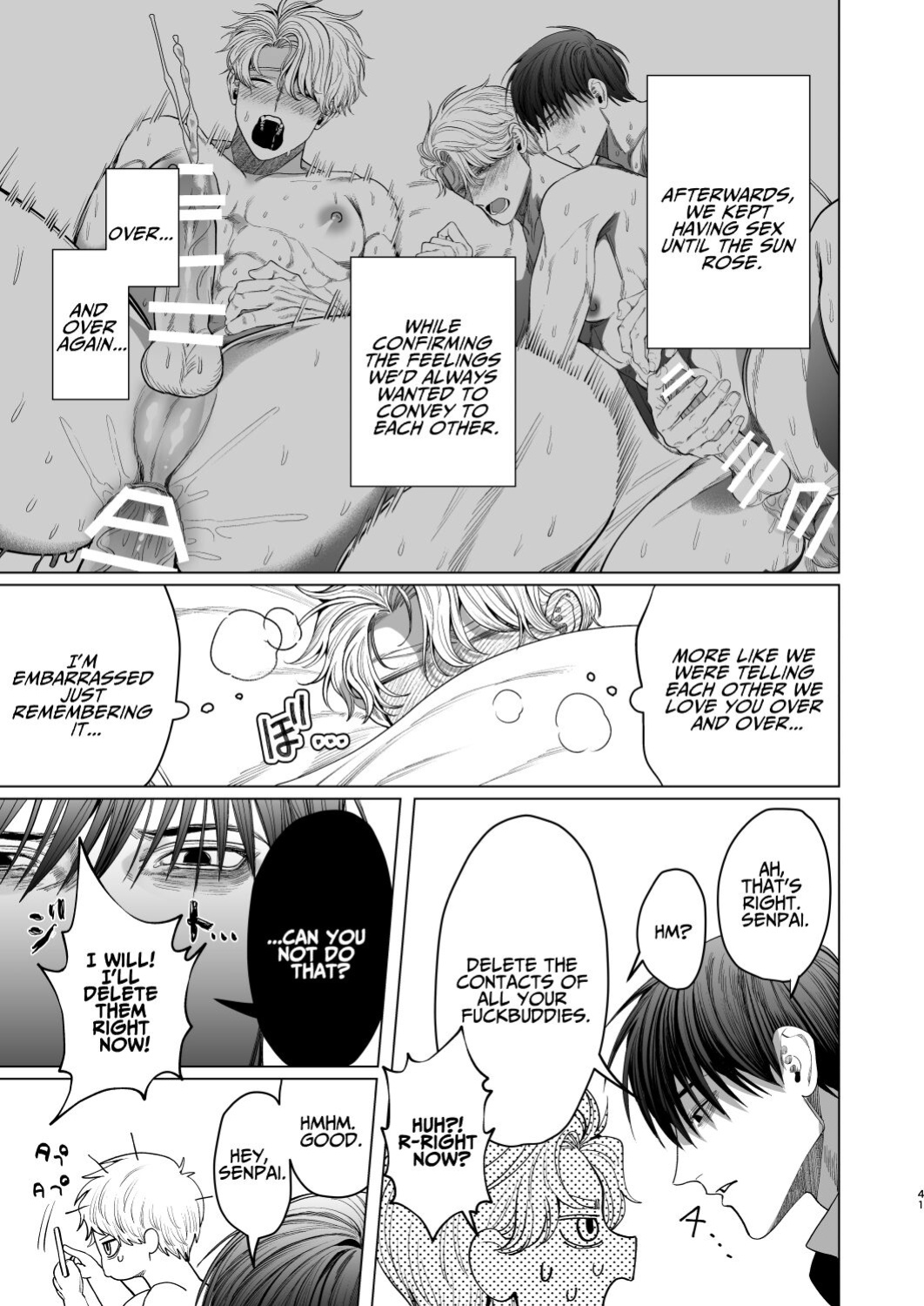 [Baby Lilac (Kanipan Mushamusha, Karume)] How A Slut Like Me Had Lovey-Dovey Sex With My Perfect Kouhai
