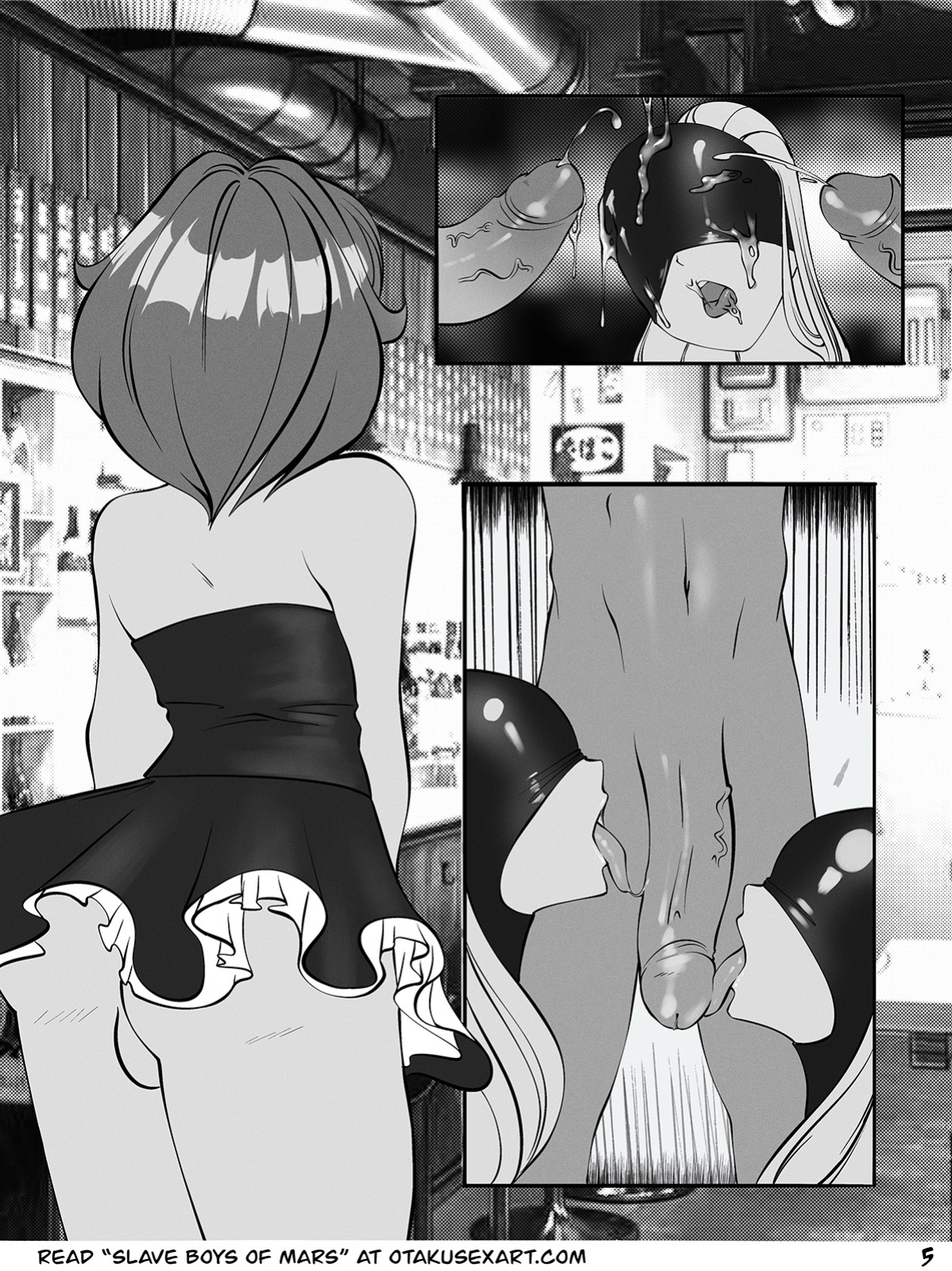 Trap Orgy Comic: Slave Boys of Mars 4