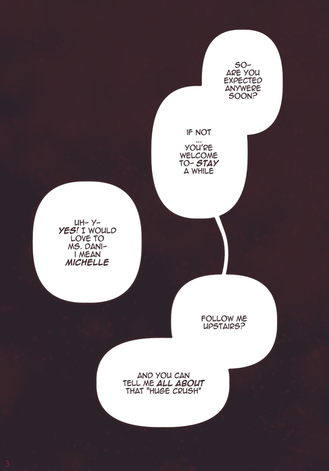 [Not Enough Milk] Catching Up (mini)