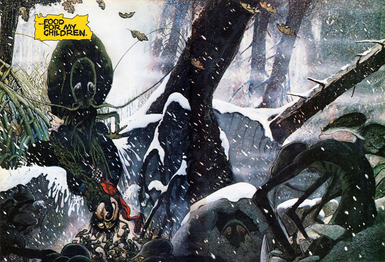 Food for the Children (1980) (color) - Arthur Suydam