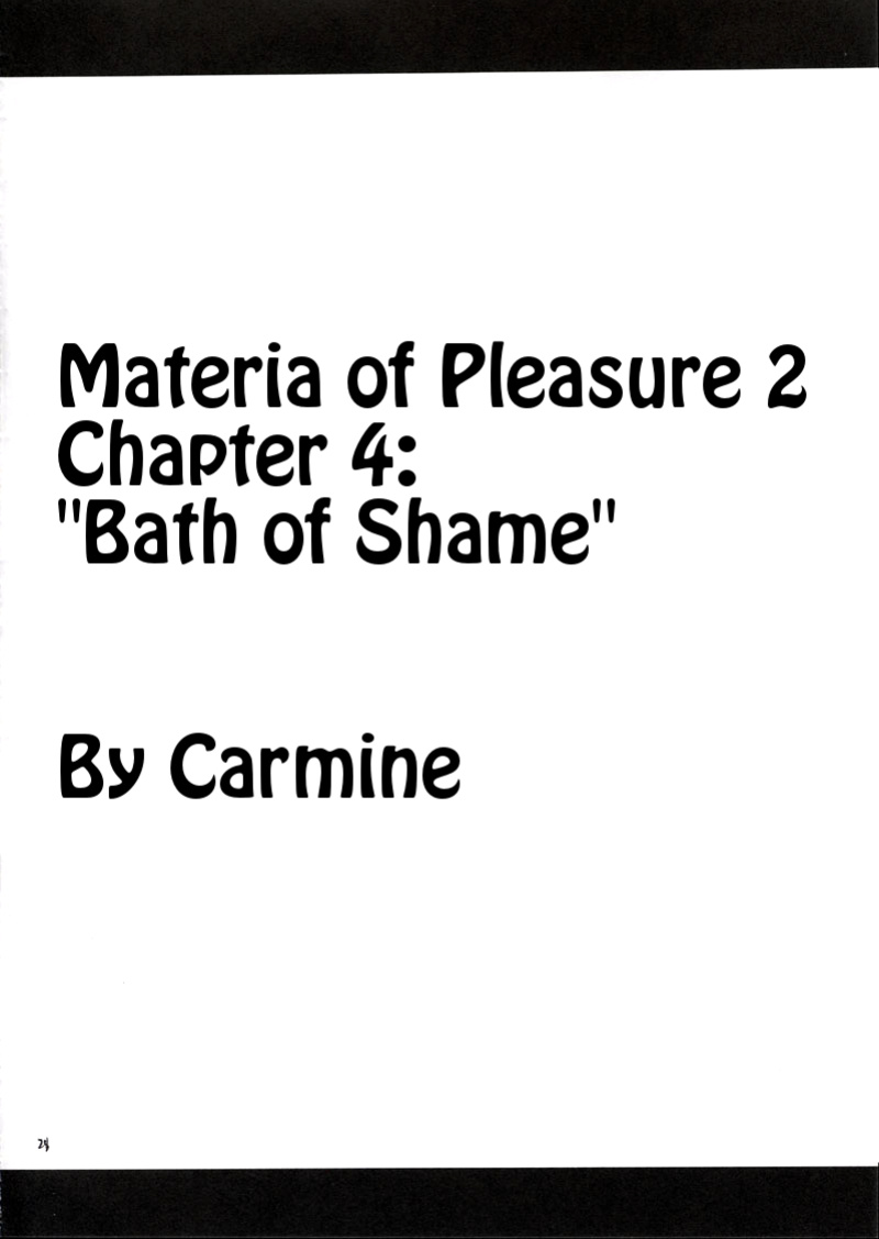 [Crimson Comics (Carmine)] Kaikan no Materia 2 (Final Fantasy VII) [Tigoris Translates]