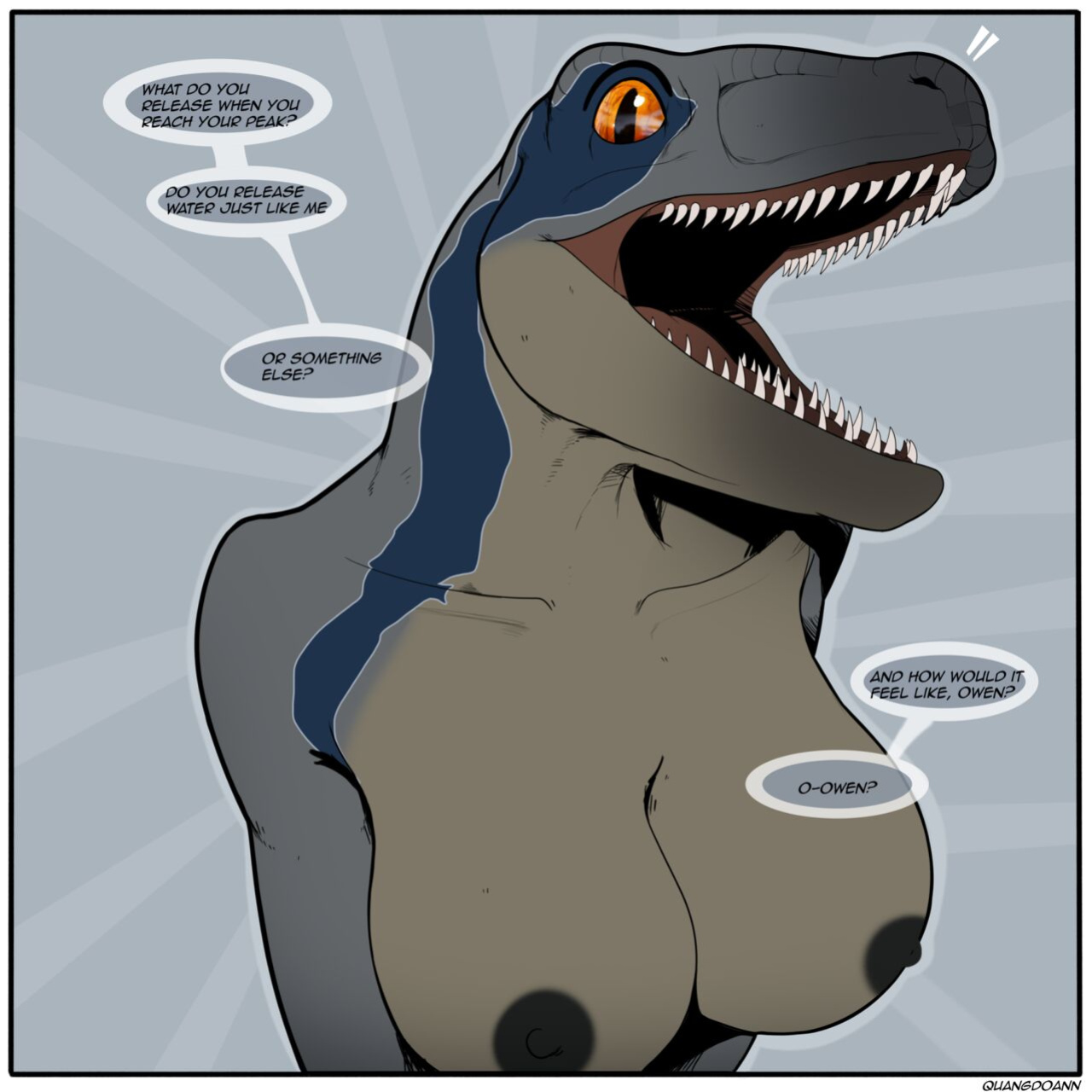 [QuangDoann] Curious Blue (Jurassic World)