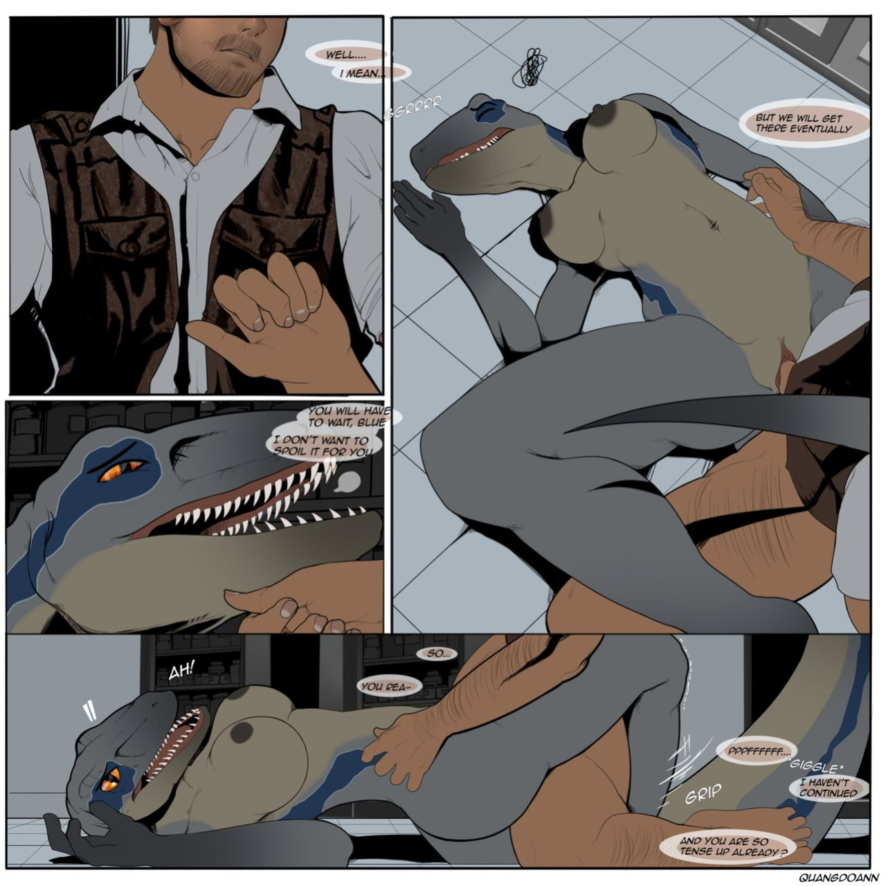 [QuangDoann] Curious Blue (Jurassic World)