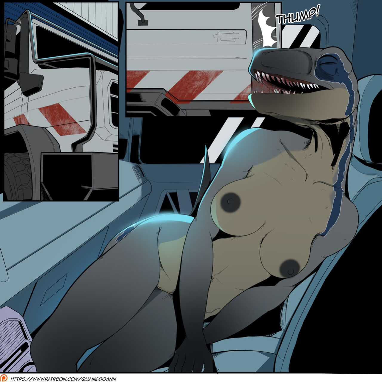 [QuangDoann] Curious Blue (Jurassic World)